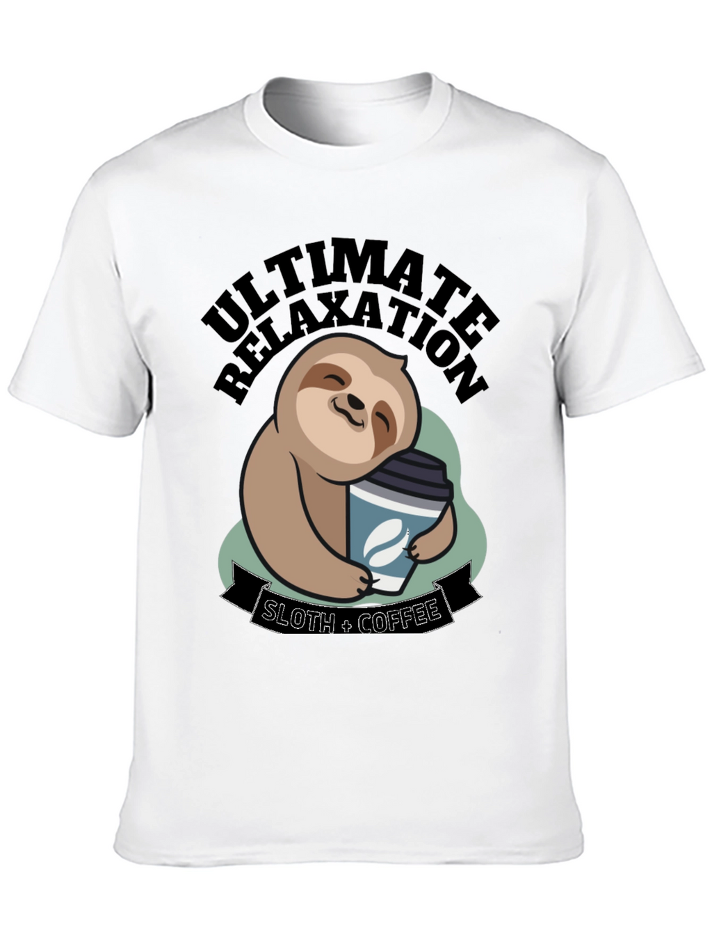 Ultimate Relaxation Sloth Coffee T-Shirt