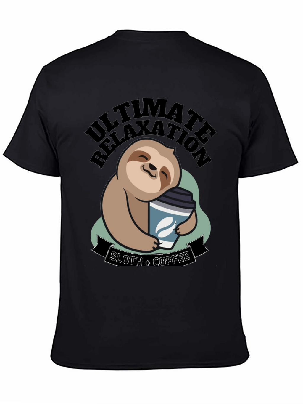 Ultimate Relaxation Sloth Coffee T-Shirt