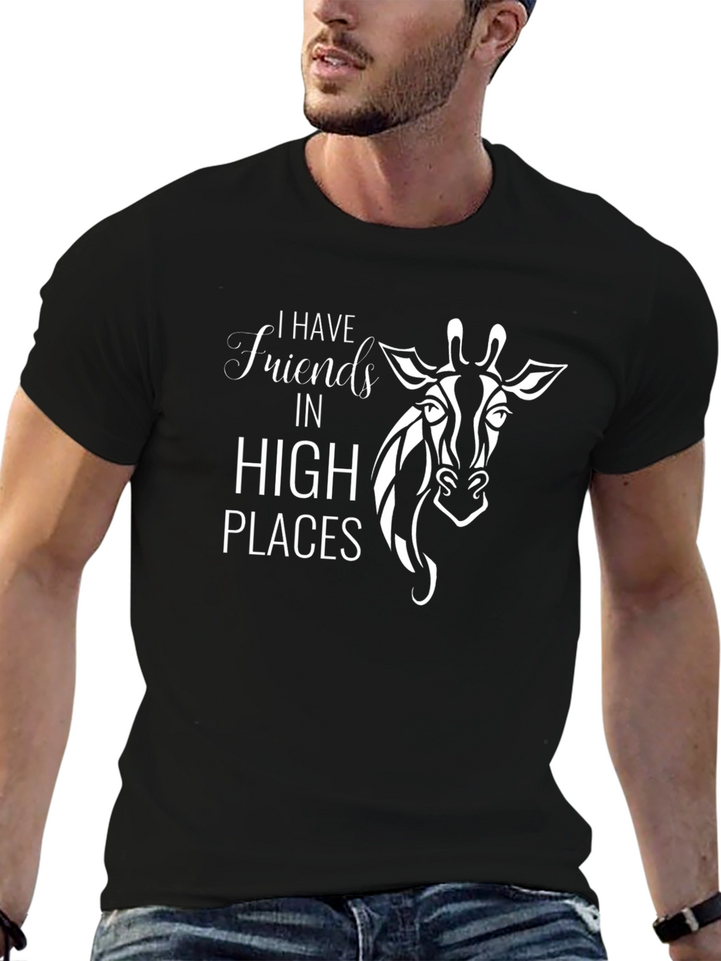 Giraffe Friends T-Shirt - High Places