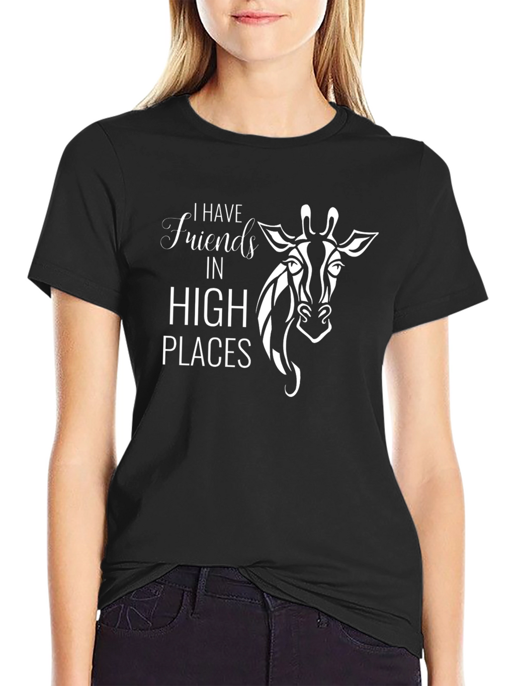Giraffe Friends T-Shirt - High Places