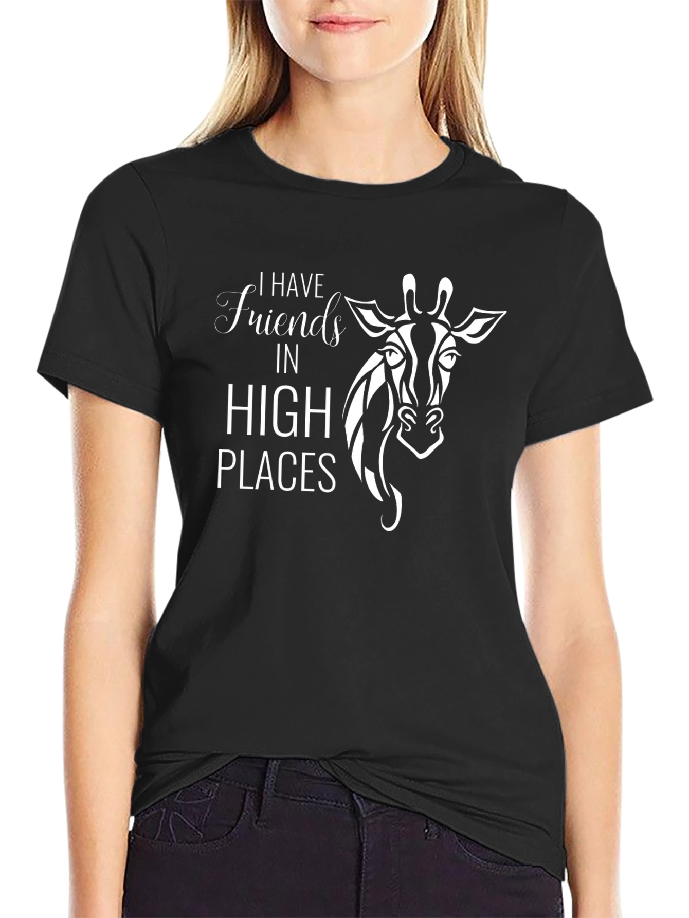 Giraffe Friends T-Shirt - High Places