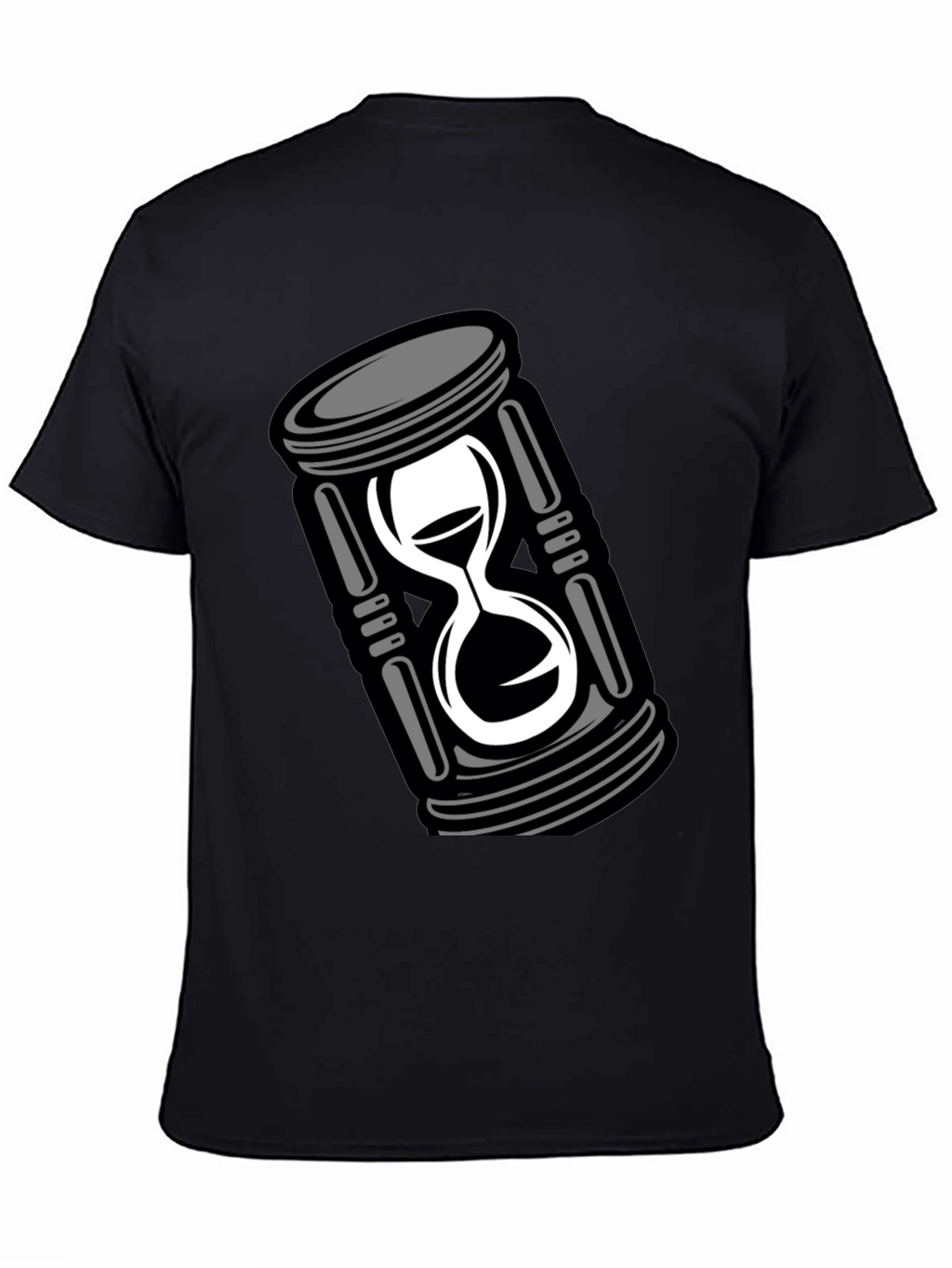 Hourglass Graphic Tee - Mens Black T-Shirt