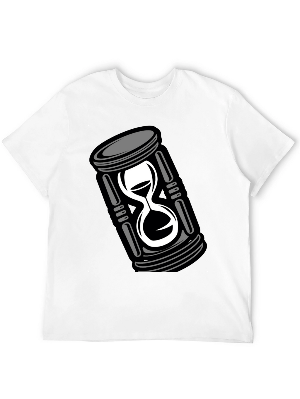 Hourglass Graphic Tee - Mens Black T-Shirt