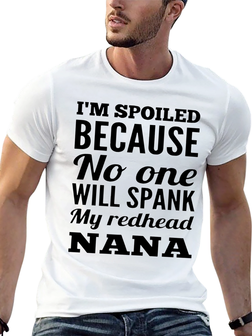 Spoiled Nana T-Shirt - Novelty Graphic Tee