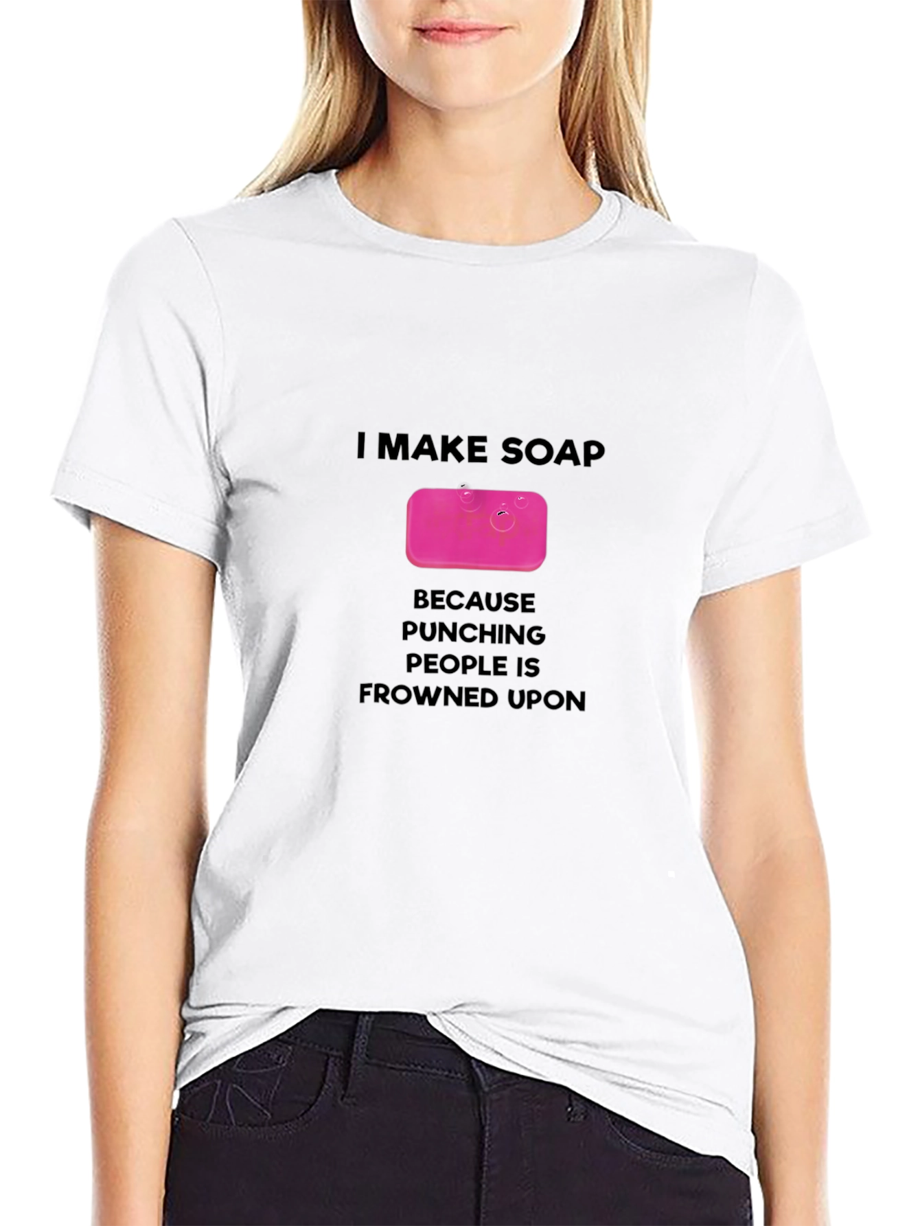 I Make Soap T-Shirt - Funny Novelty Gift Tee