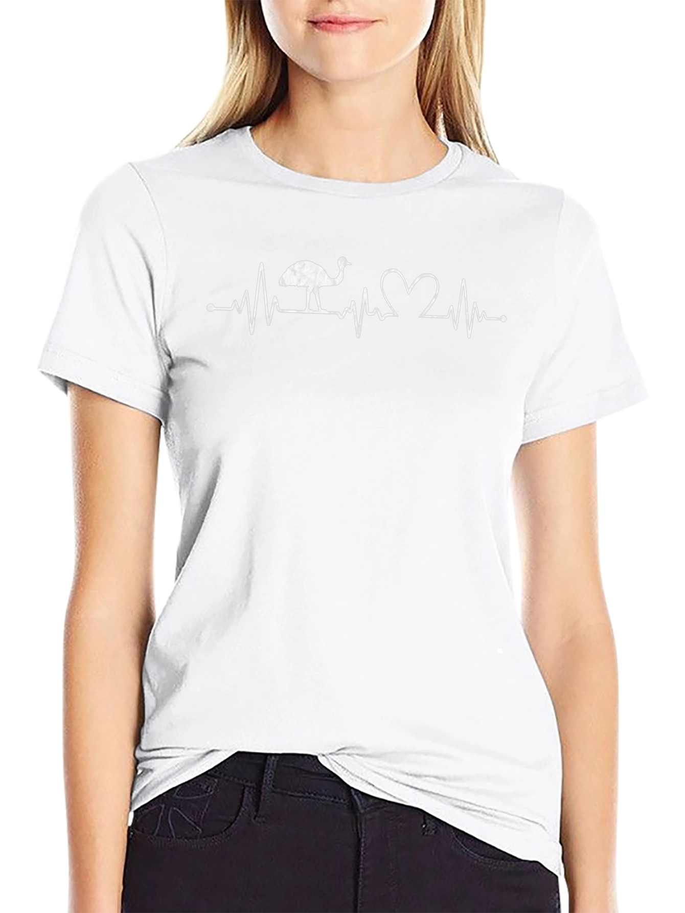 Emu Heartbeat Graphic Tee