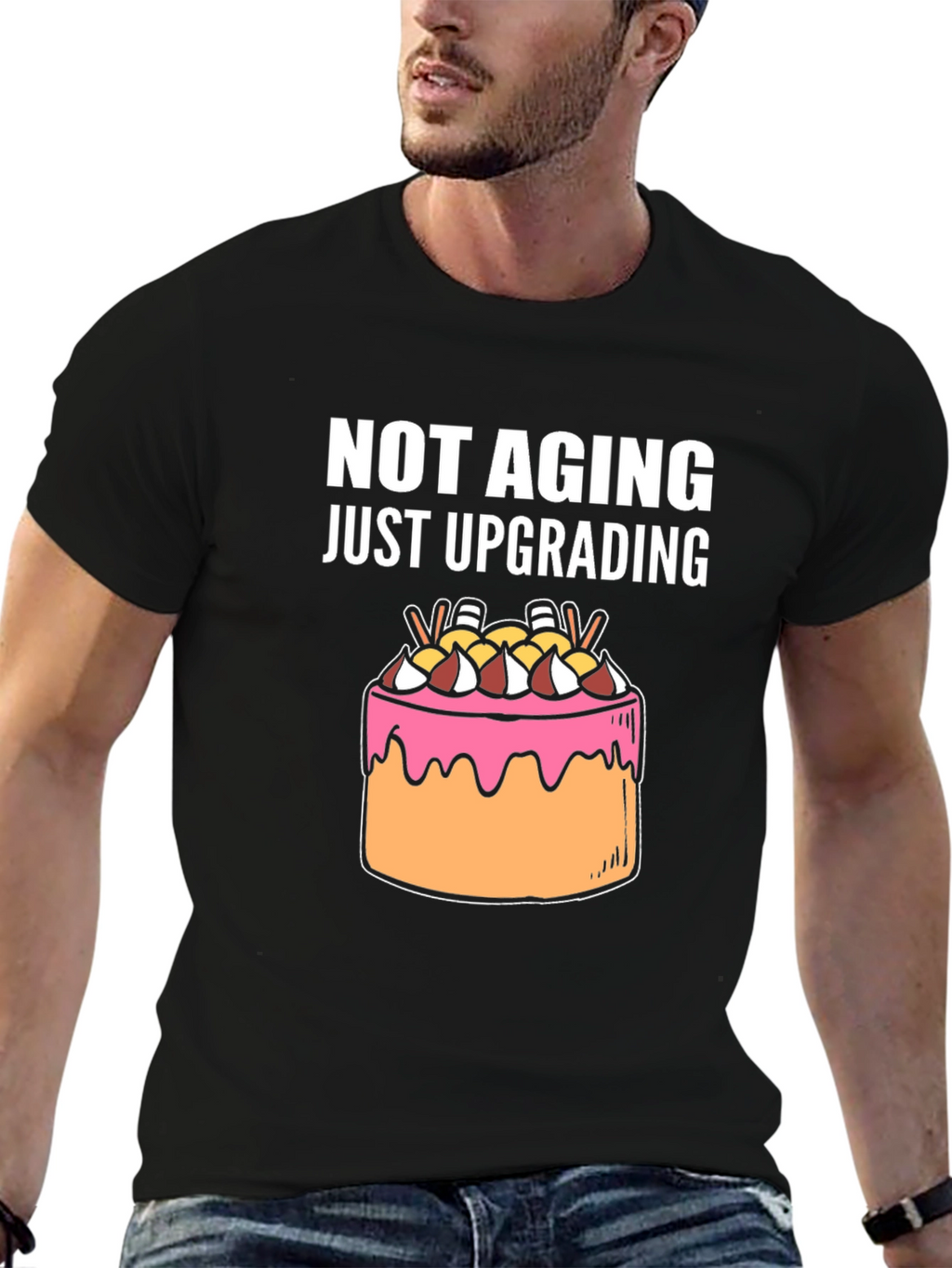 Not Aging Upgrading Graphic Tee