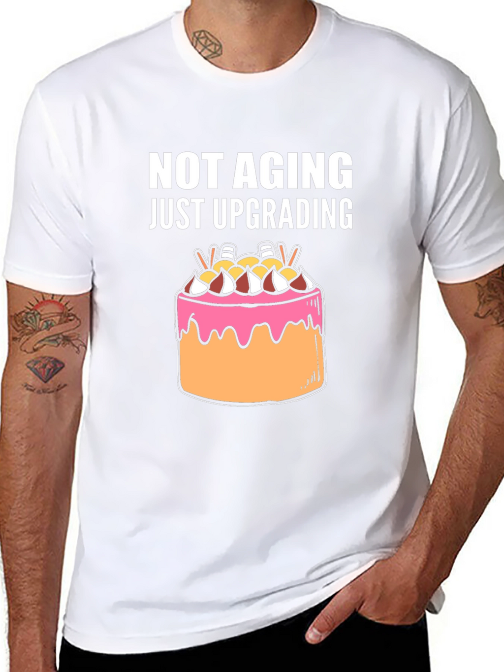 Not Aging Upgrading Graphic Tee