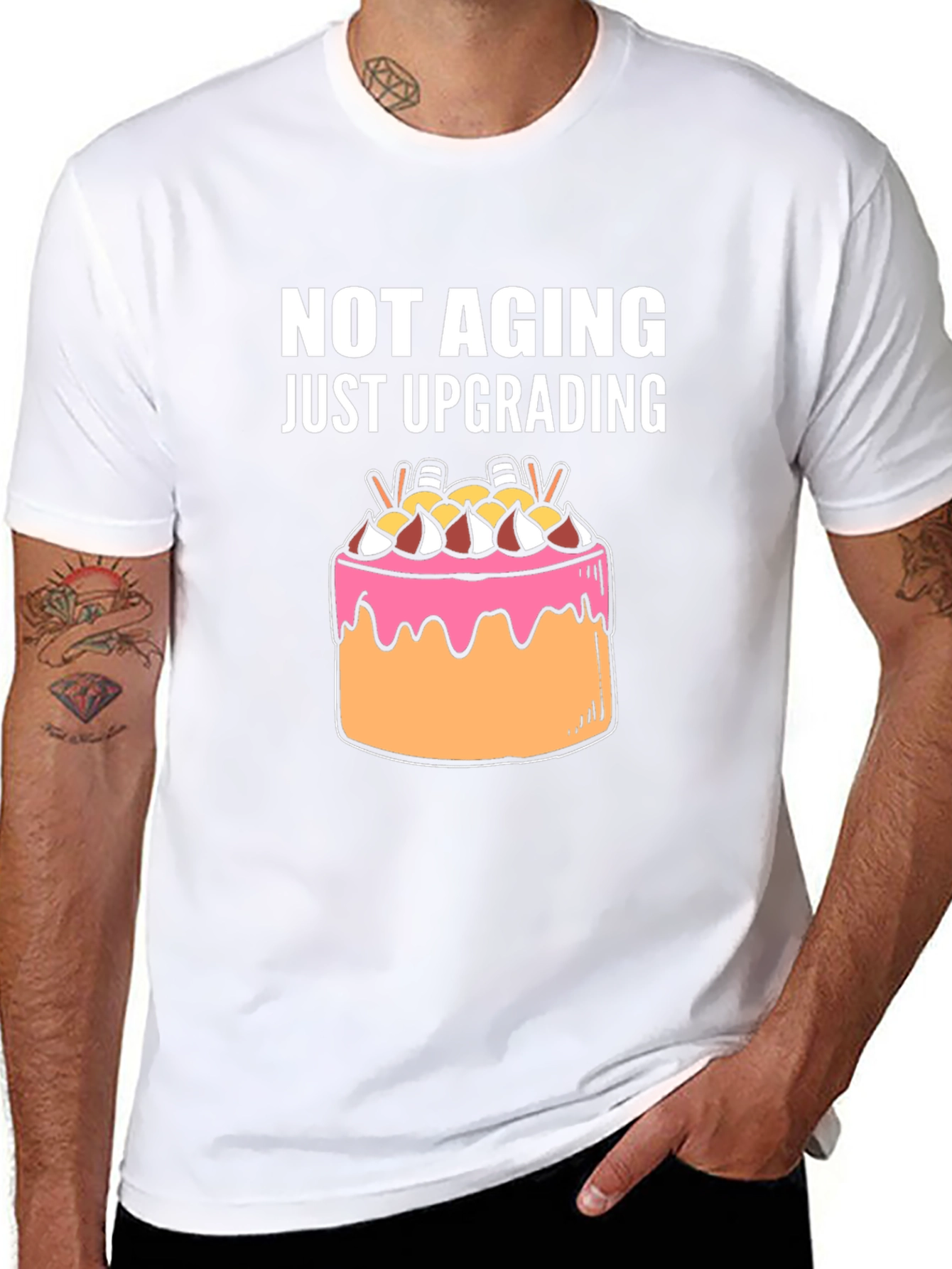 Not Aging Upgrading Graphic Tee