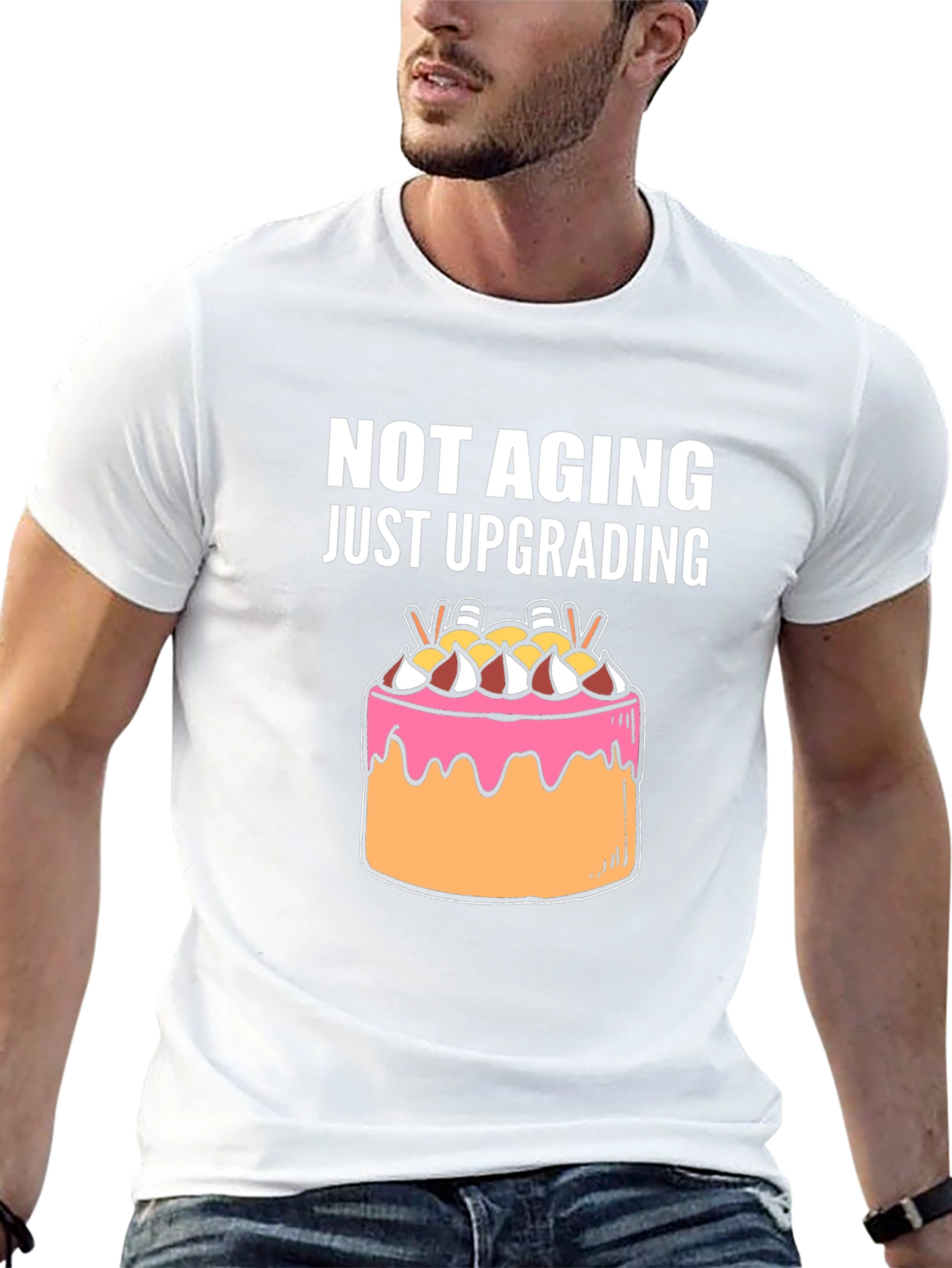 Not Aging Upgrading Graphic Tee