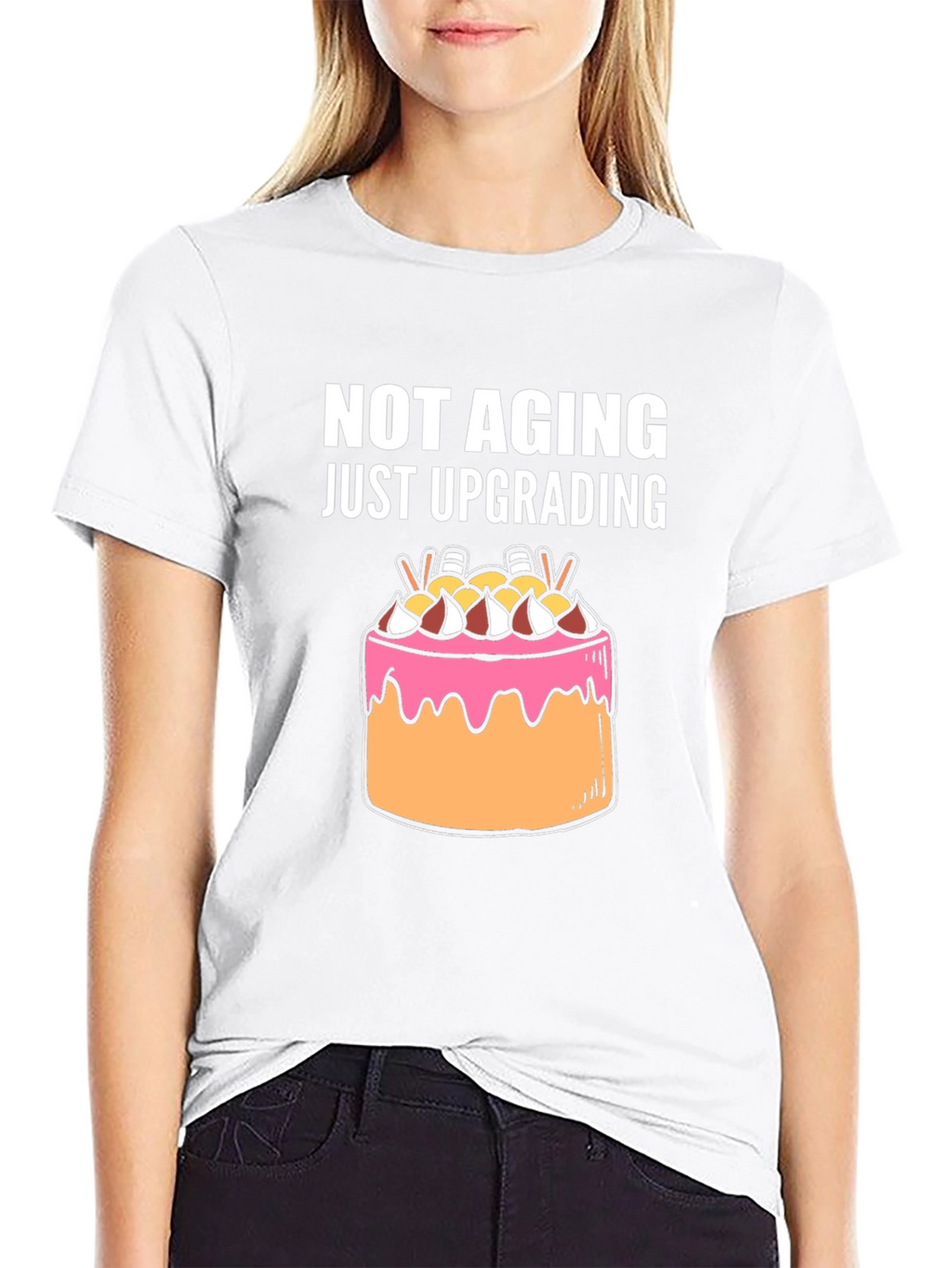 Not Aging Upgrading Graphic Tee