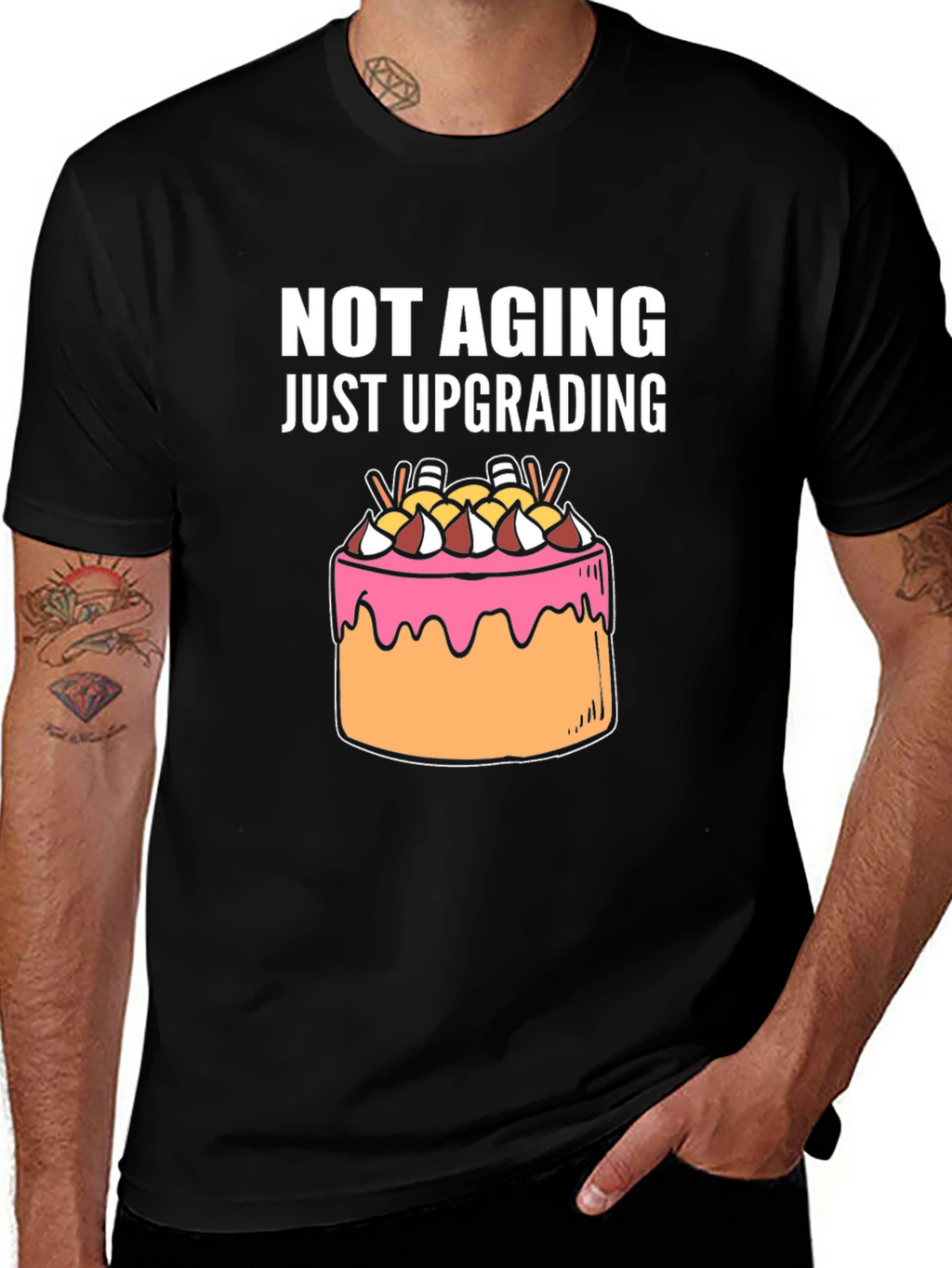 Not Aging Upgrading Graphic Tee
