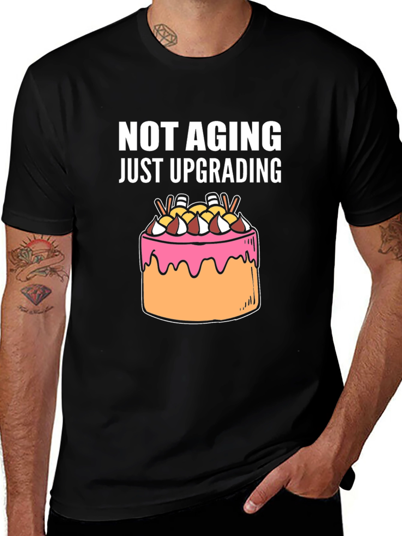 Not Aging Upgrading Graphic Tee