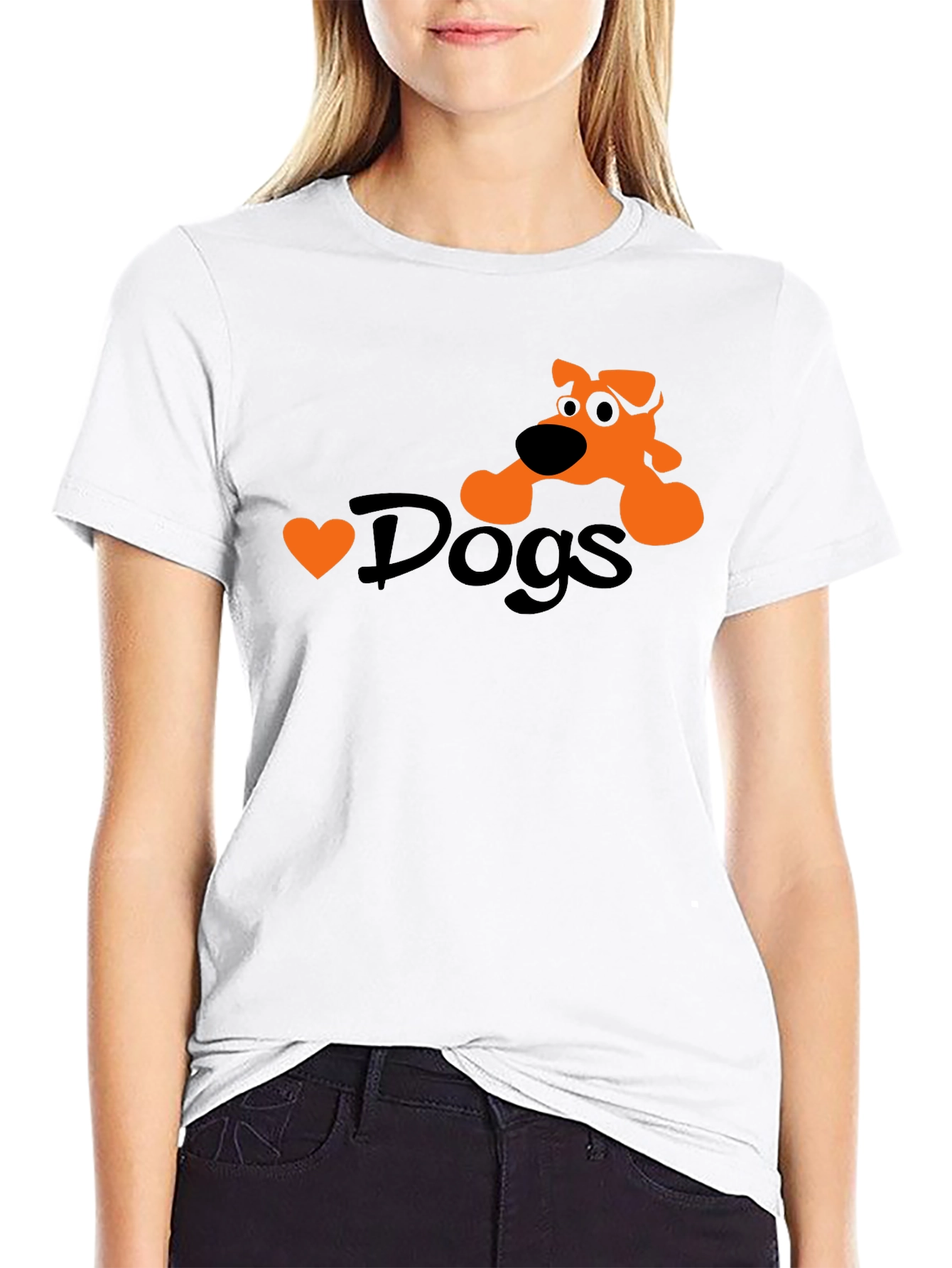 Dogs Graphic Tee - Soft Cotton Blend