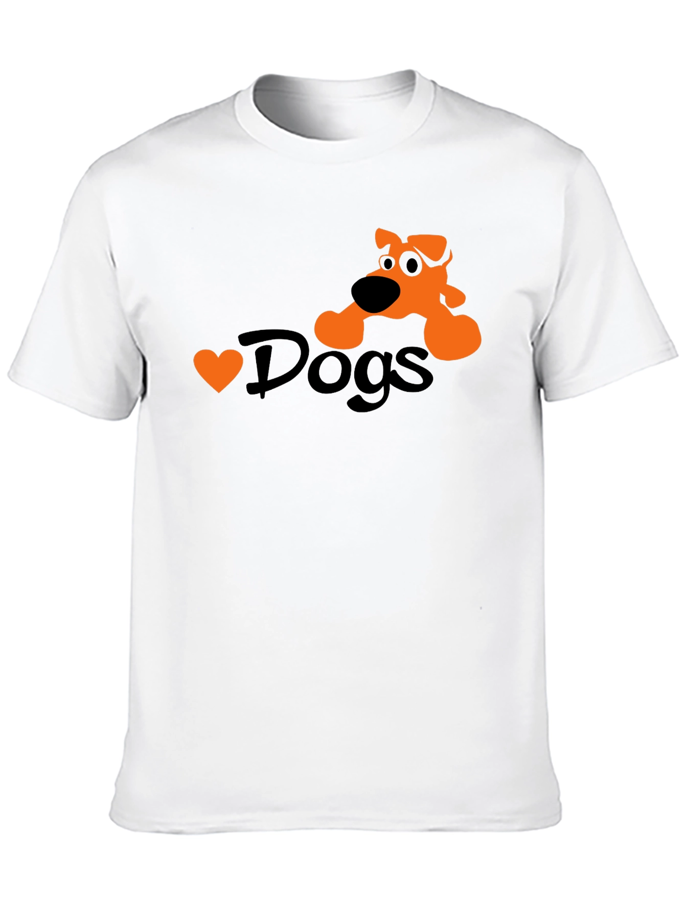 Dogs Graphic Tee - Soft Cotton Blend