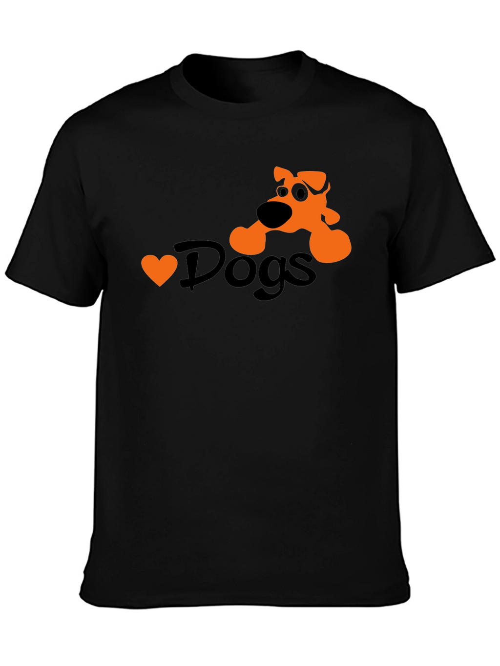 Dogs Graphic Tee - Soft Cotton Blend