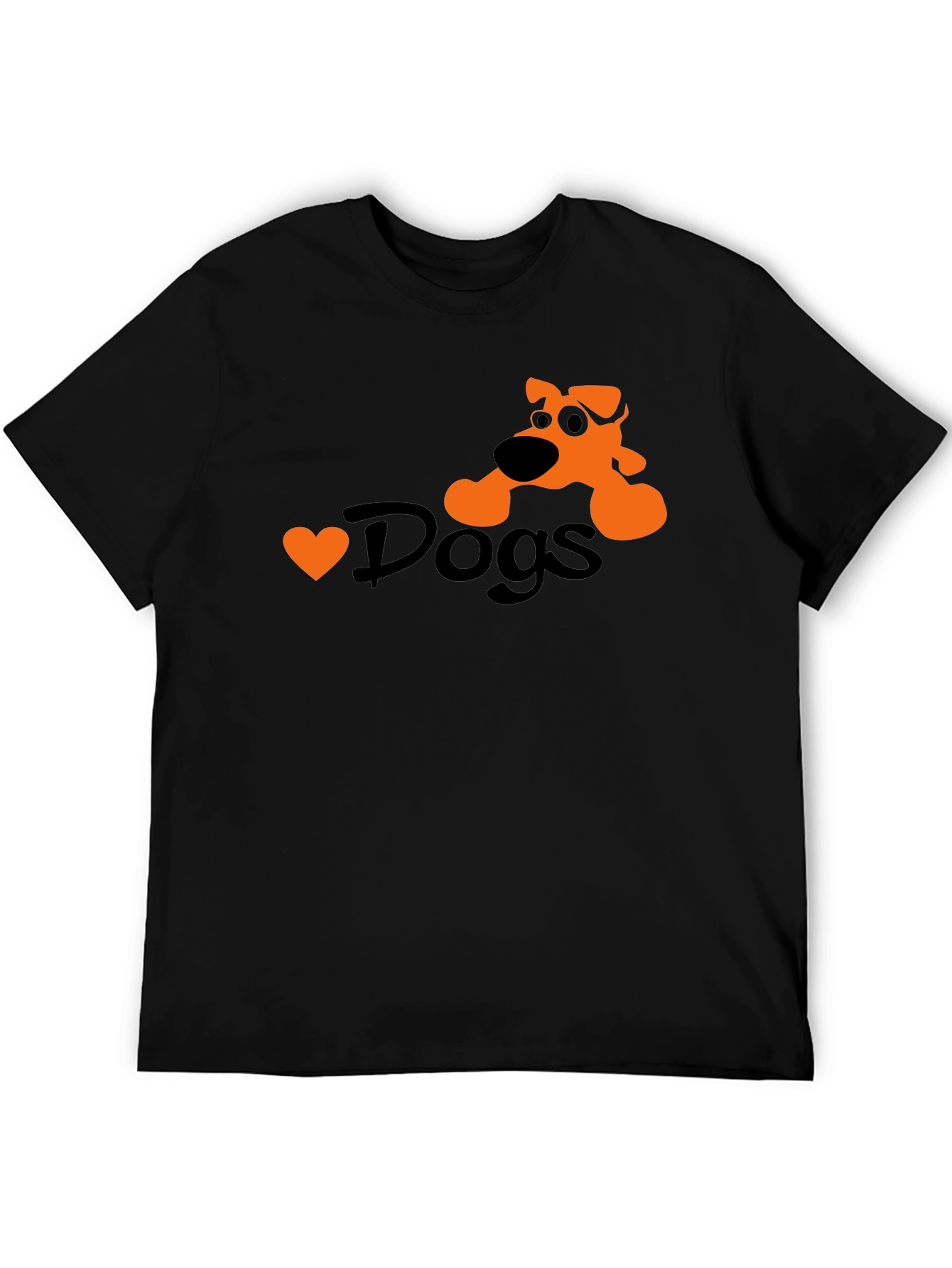 Dogs Graphic Tee - Soft Cotton Blend