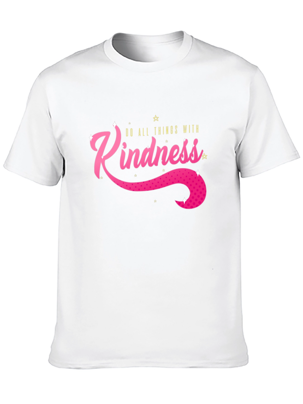 Kindness Graphic Tee - Positive Vibes Black T-Shirt