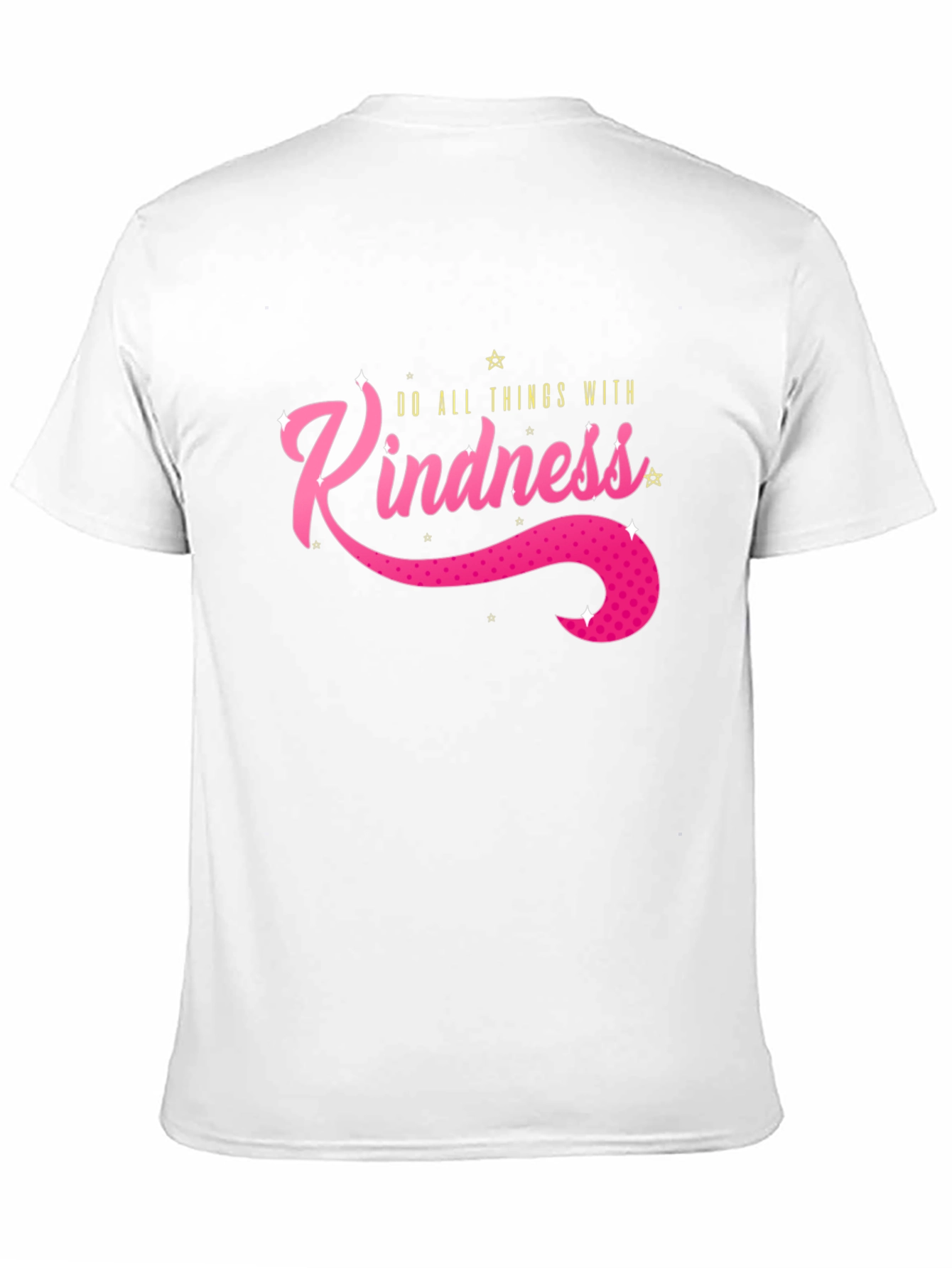 Kindness Graphic Tee - Positive Vibes Black T-Shirt