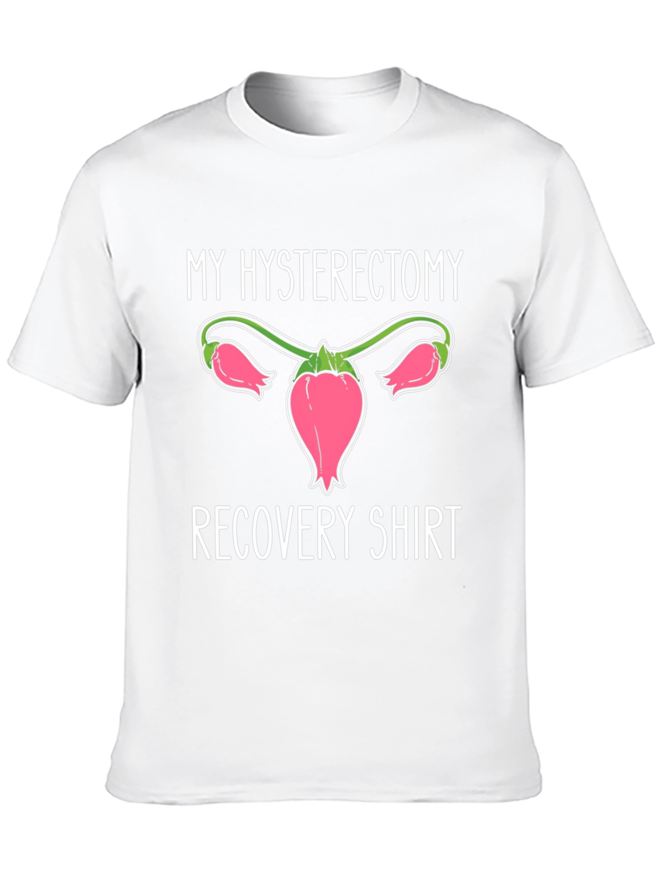 Hysterectomy Recovery T-Shirt - Uterus Graphic Tee
