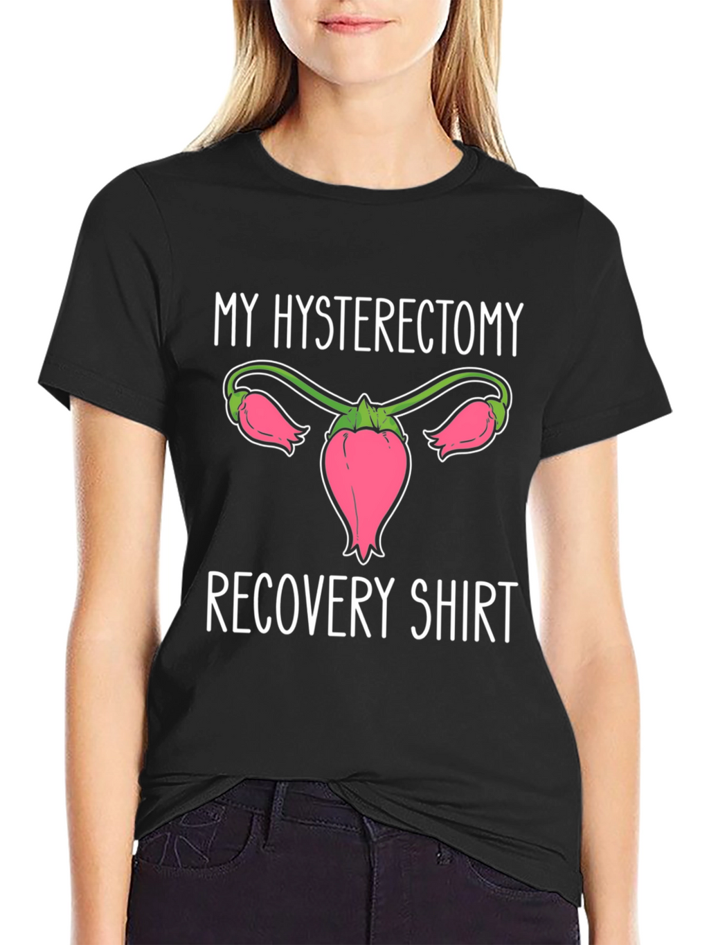 Hysterectomy Recovery T-Shirt - Uterus Graphic Tee