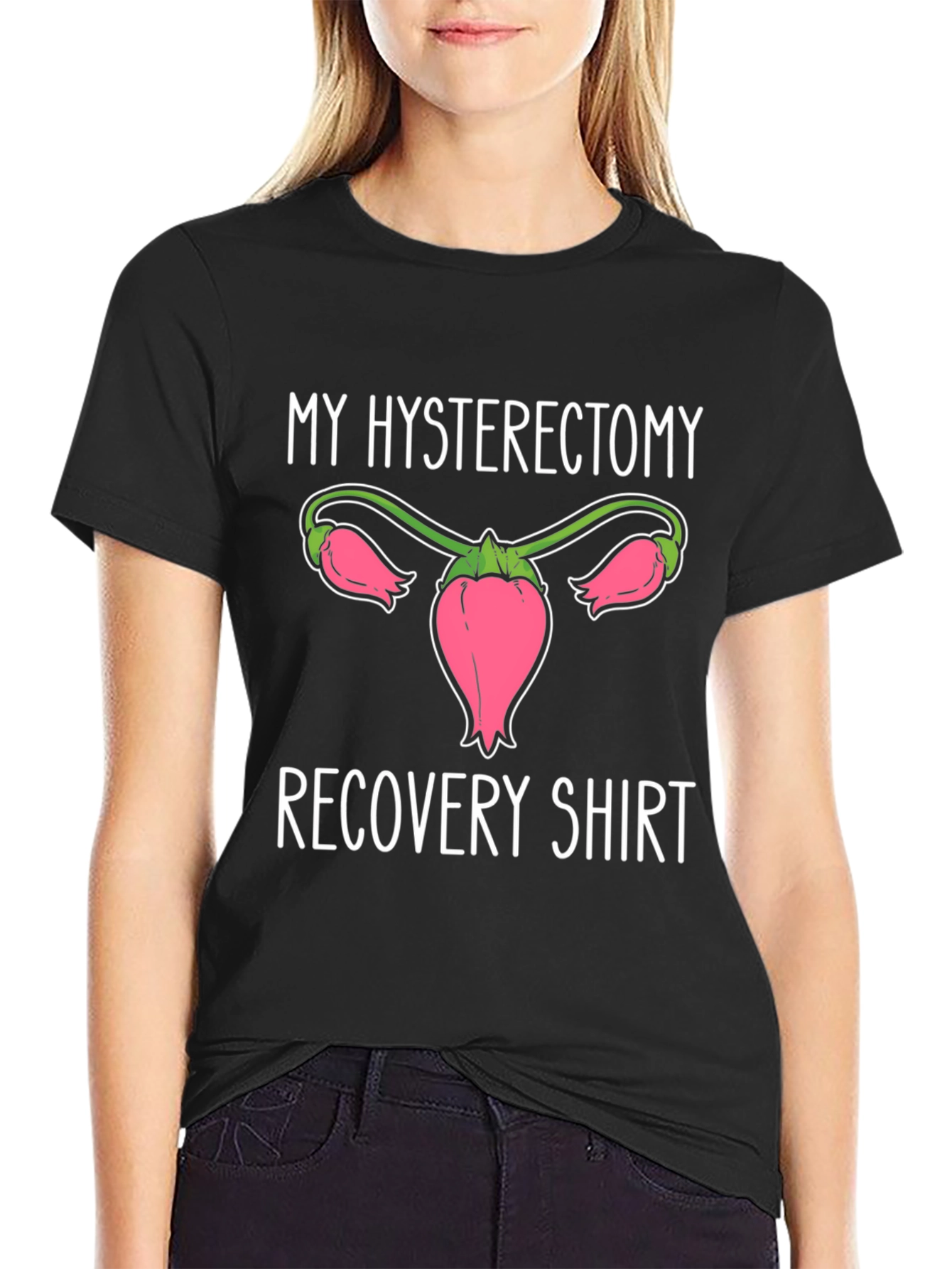 Hysterectomy Recovery T-Shirt - Uterus Graphic Tee