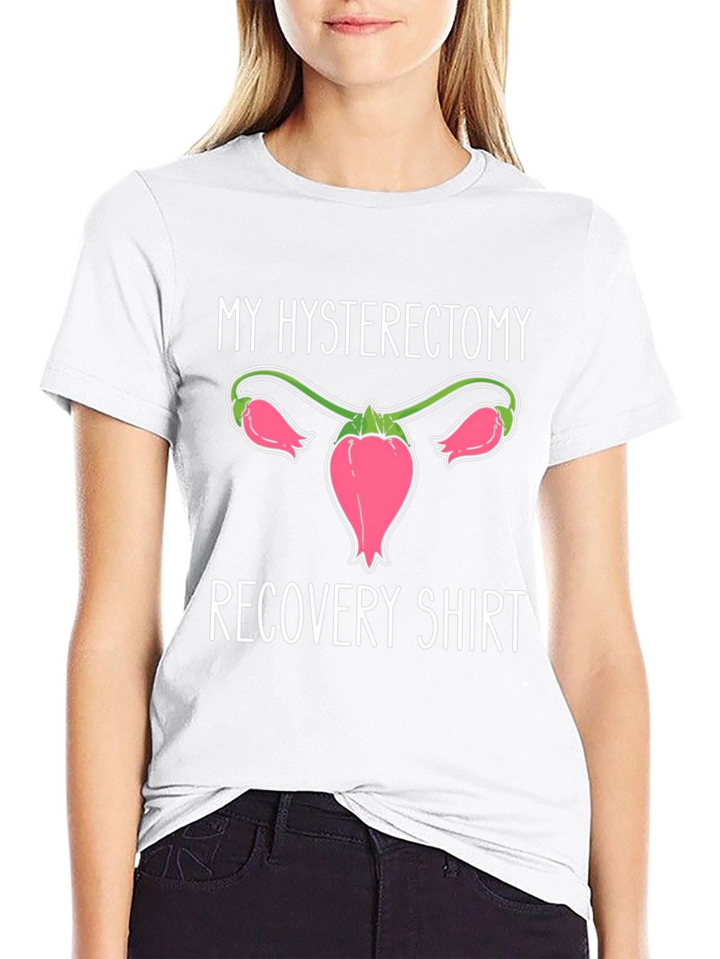 Hysterectomy Recovery T-Shirt - Uterus Graphic Tee