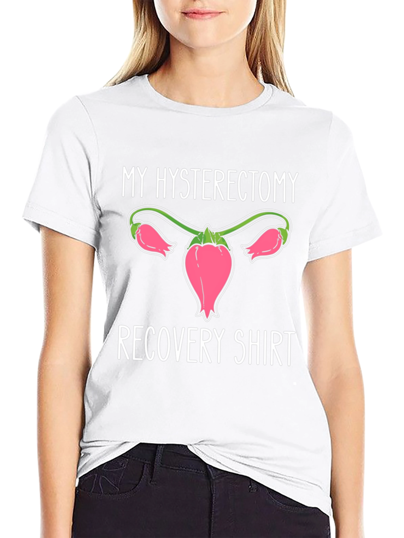 Hysterectomy Recovery T-Shirt - Uterus Graphic Tee