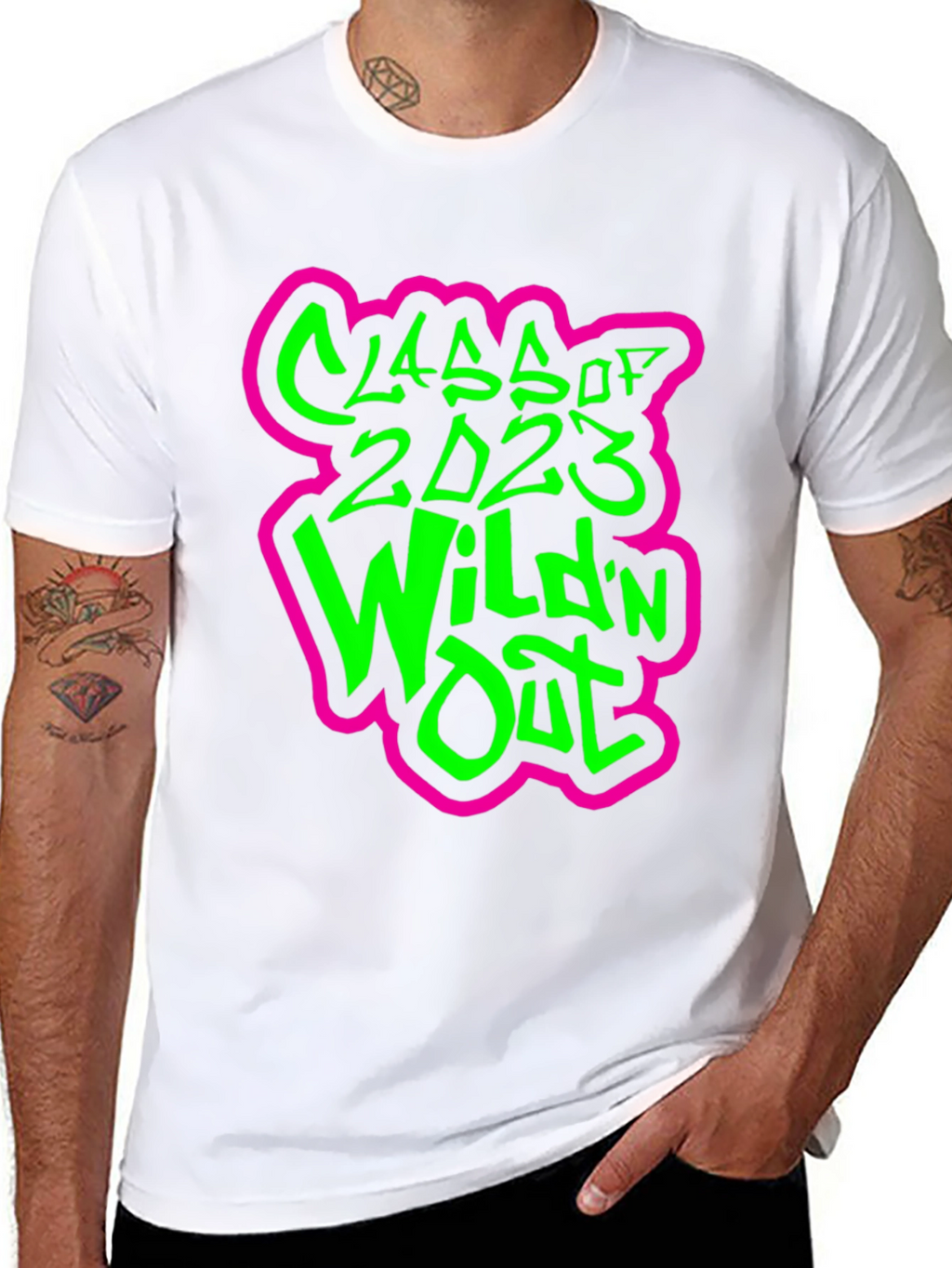 Class of 2023 Wildn Out Black Graphic Tee