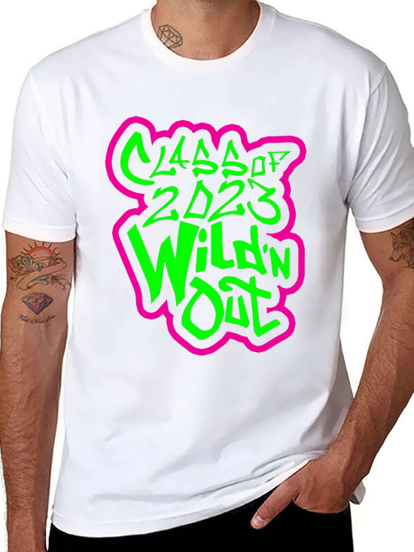 Class of 2023 Wildn Out Black Graphic Tee