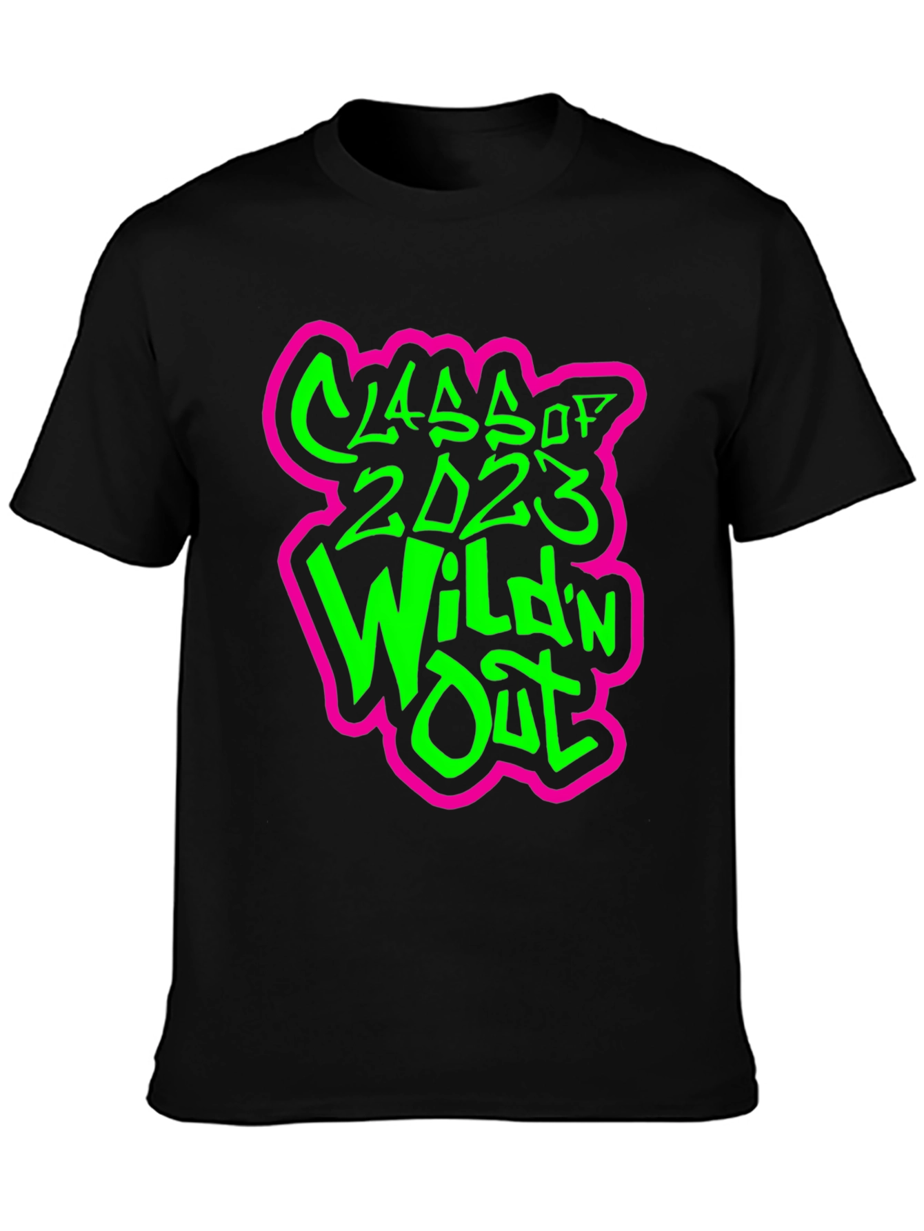Class of 2023 Wildn Out Black Graphic Tee