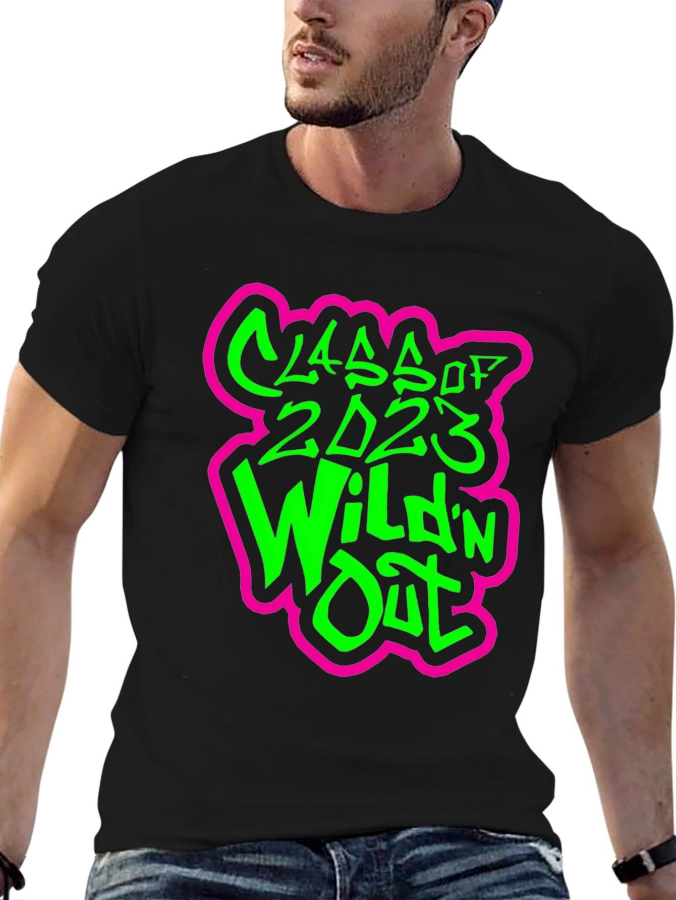 Class of 2023 Wildn Out Black Graphic Tee