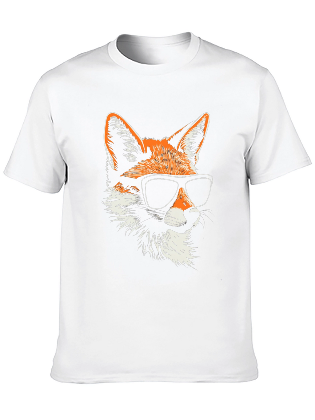 Cool Fox Graphic Tee - Stylish Black T-Shirt