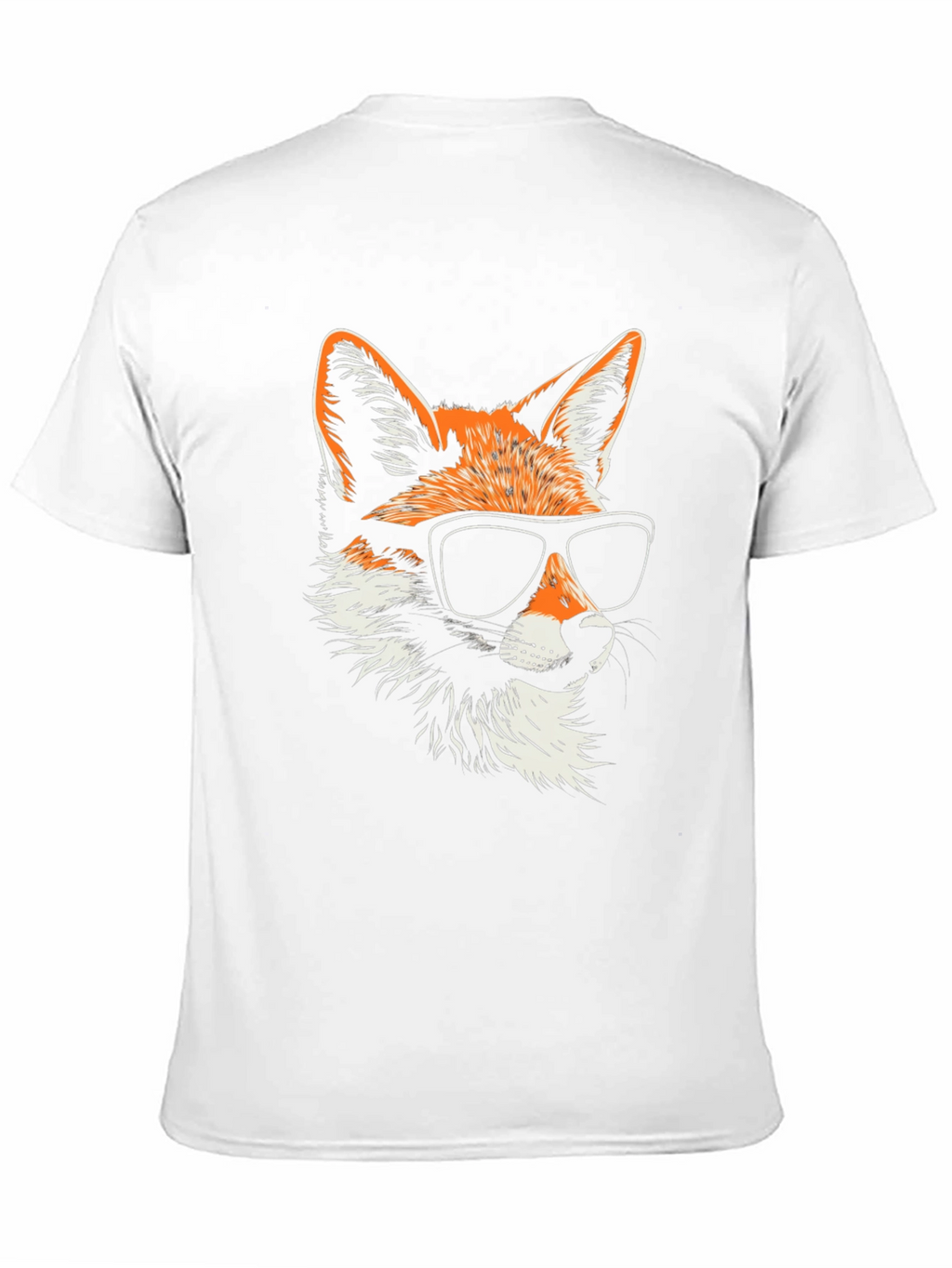 Cool Fox Graphic Tee - Stylish Black T-Shirt