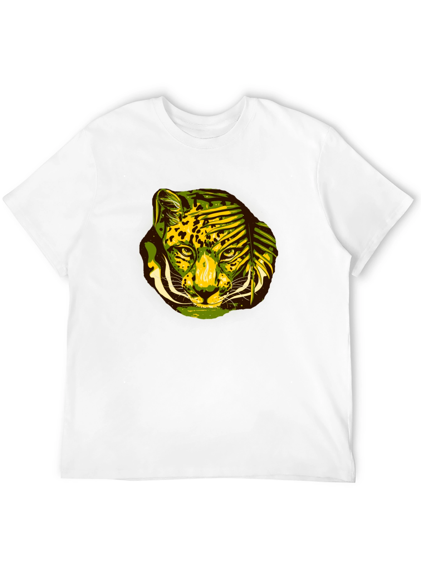 Jungle Cat Graphic Tee - Black T-Shirt