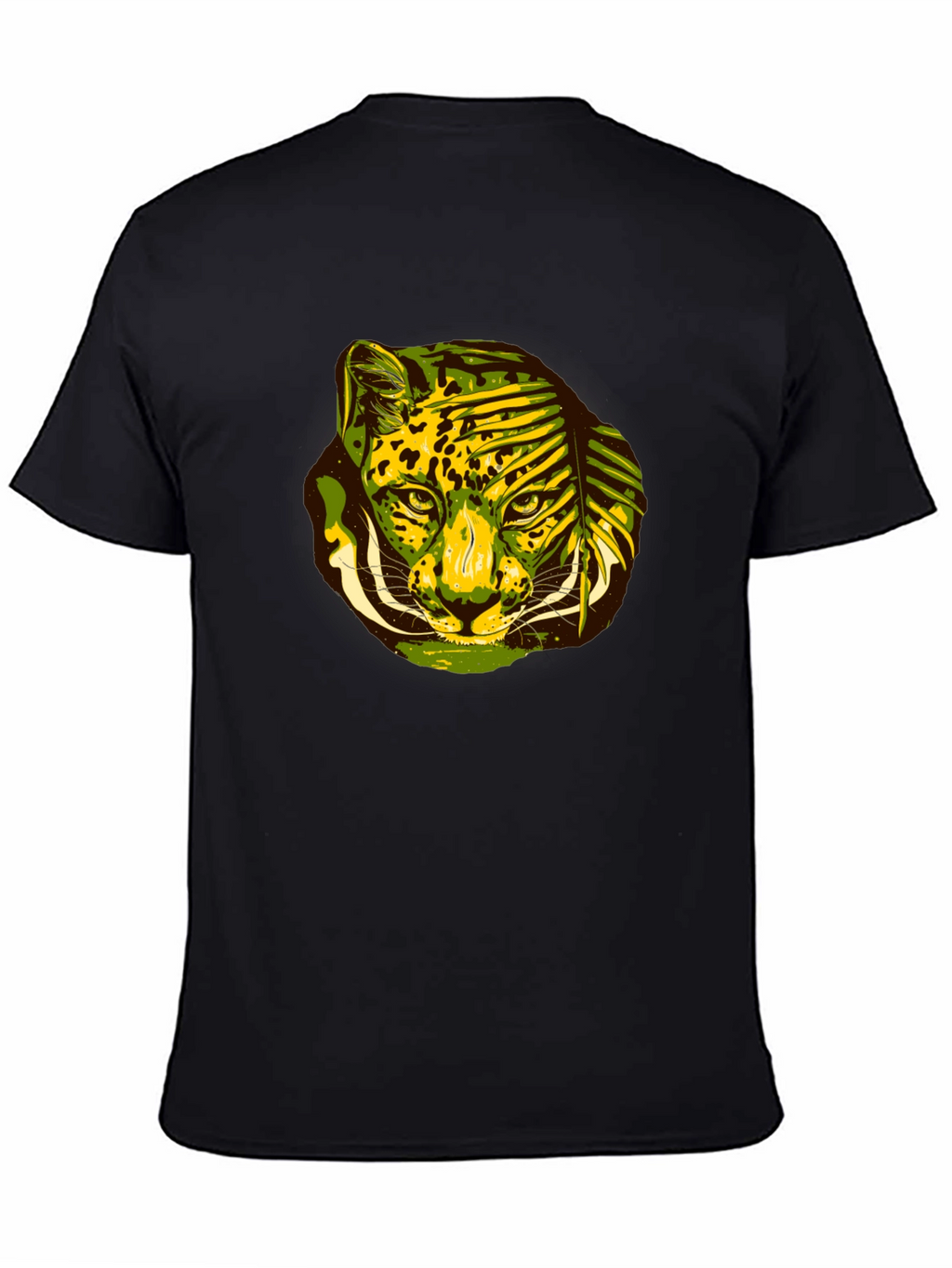 Jungle Cat Graphic Tee - Black T-Shirt
