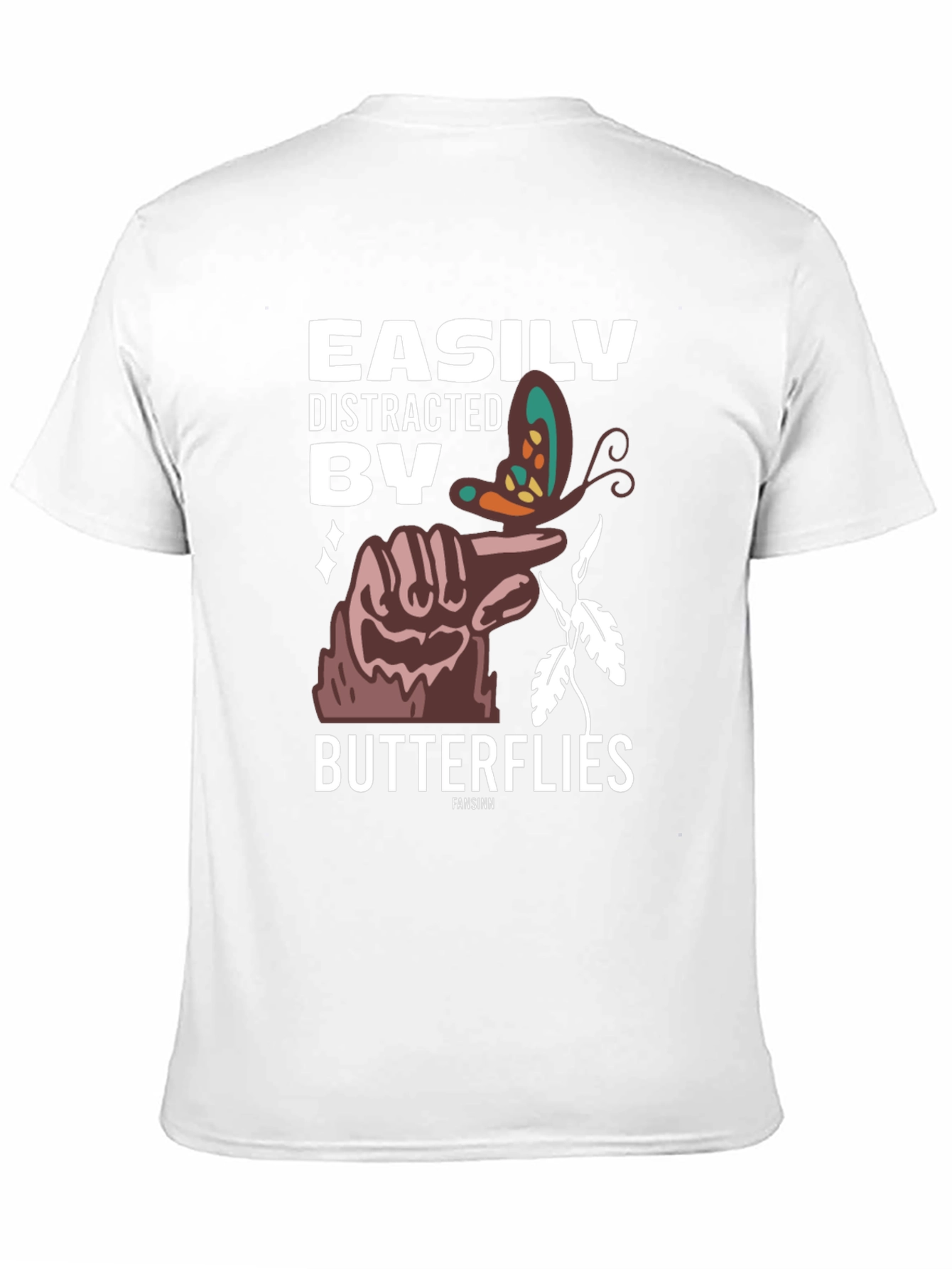 Easily Distracted By Butterflies T-Shirt