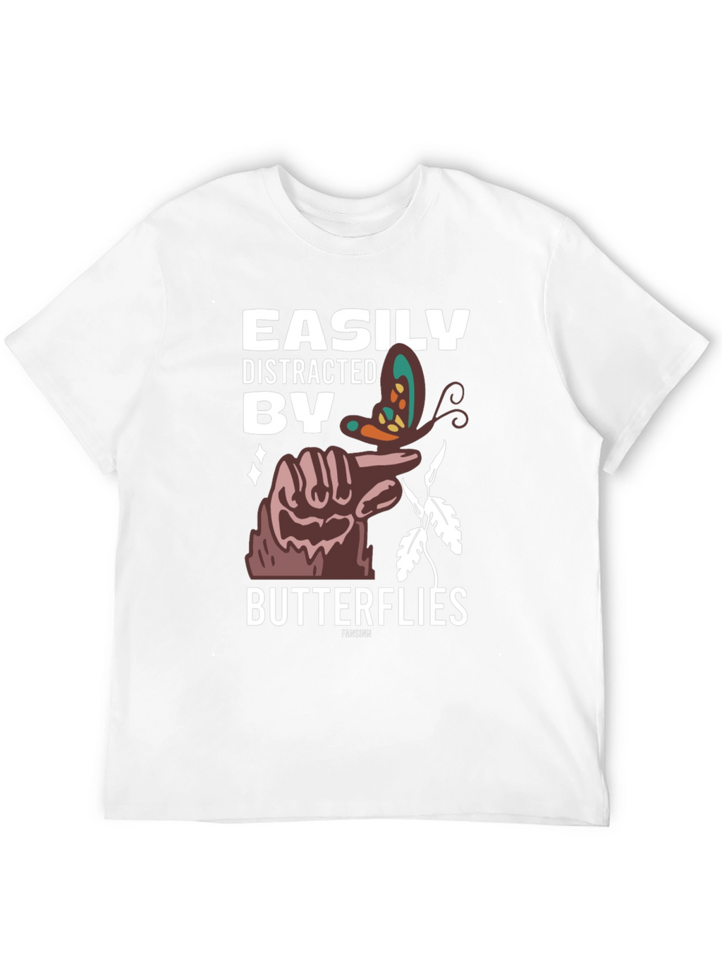 Easily Distracted By Butterflies T-Shirt