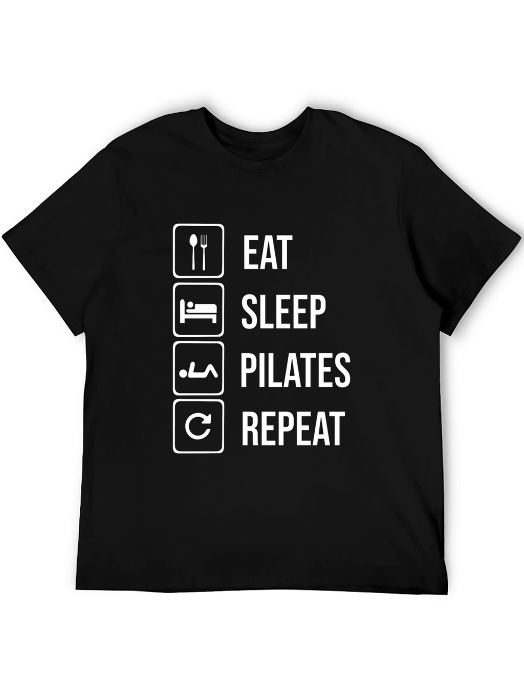 Eat Sleep Pilates Repeat T-Shirt