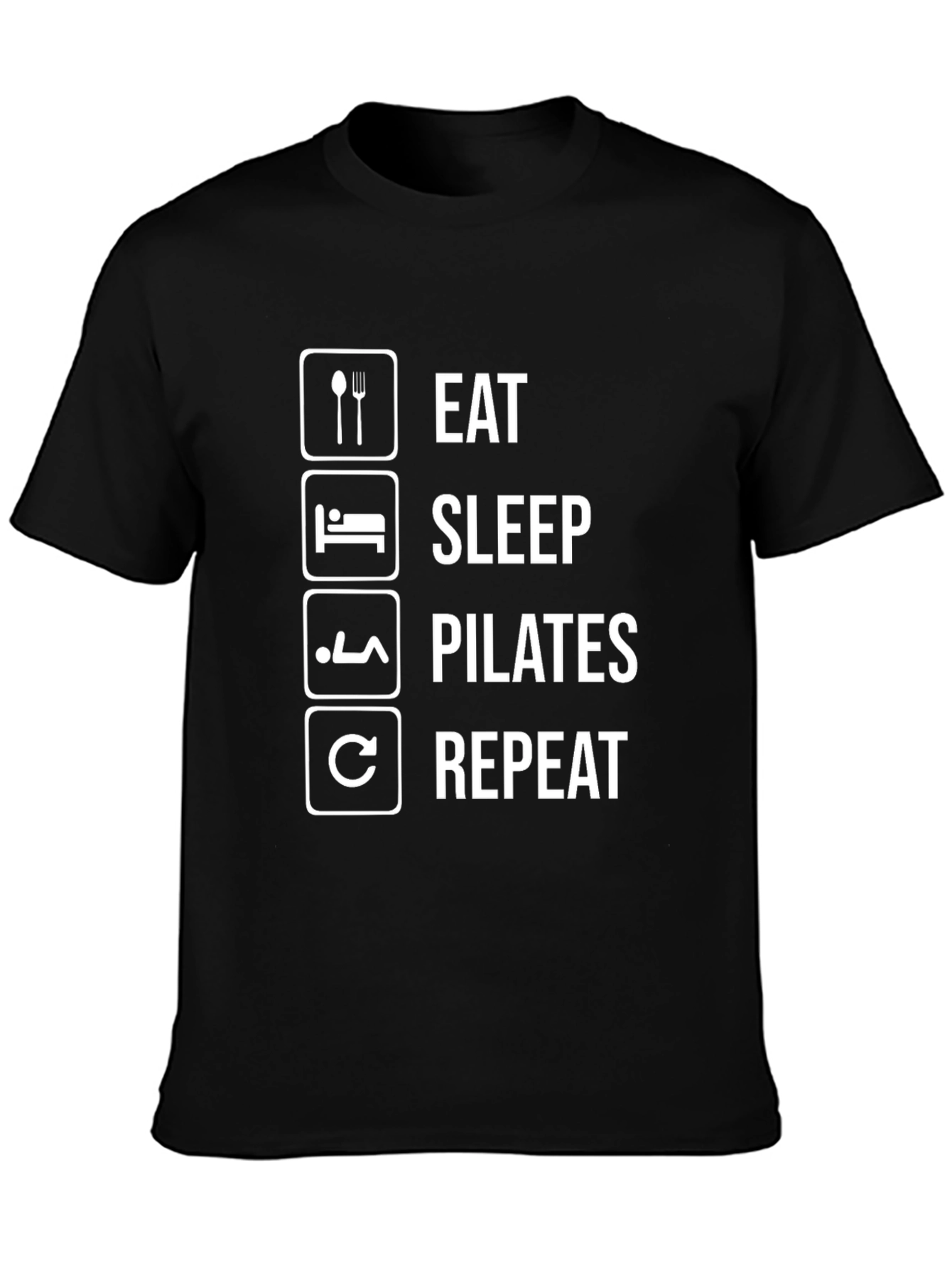 Eat Sleep Pilates Repeat T-Shirt