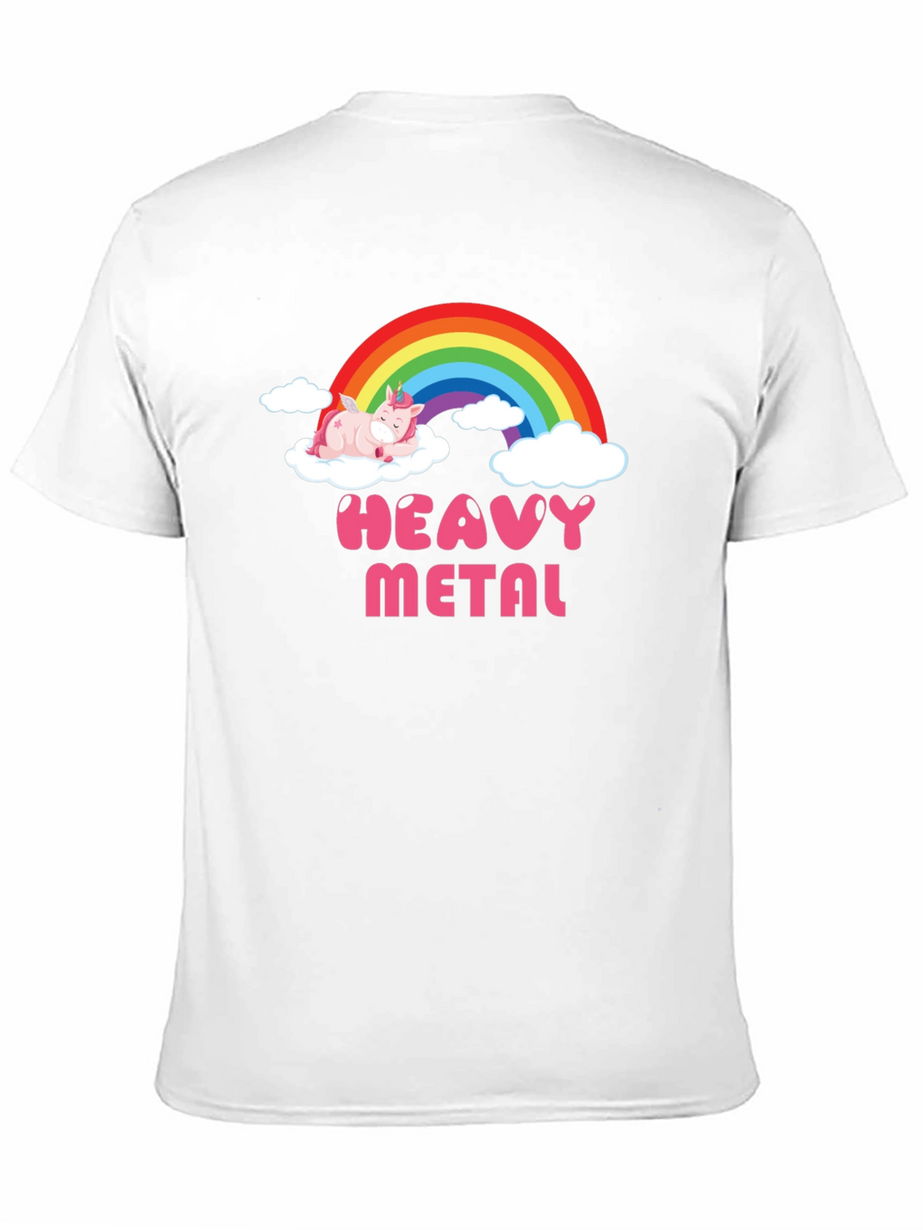 Heavy Metal Unicorn T-Shirt - Black