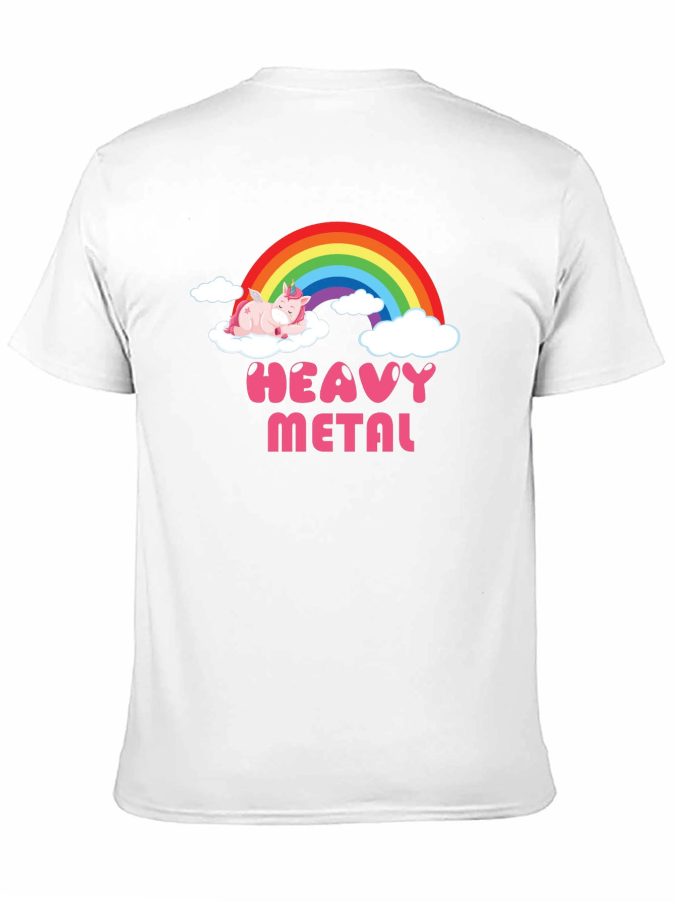 Heavy Metal Unicorn T-Shirt - Black