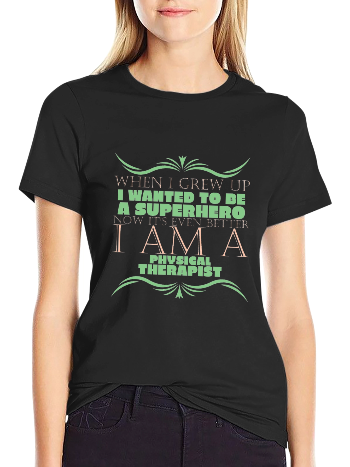 Physical Therapist Superhero T-Shirt