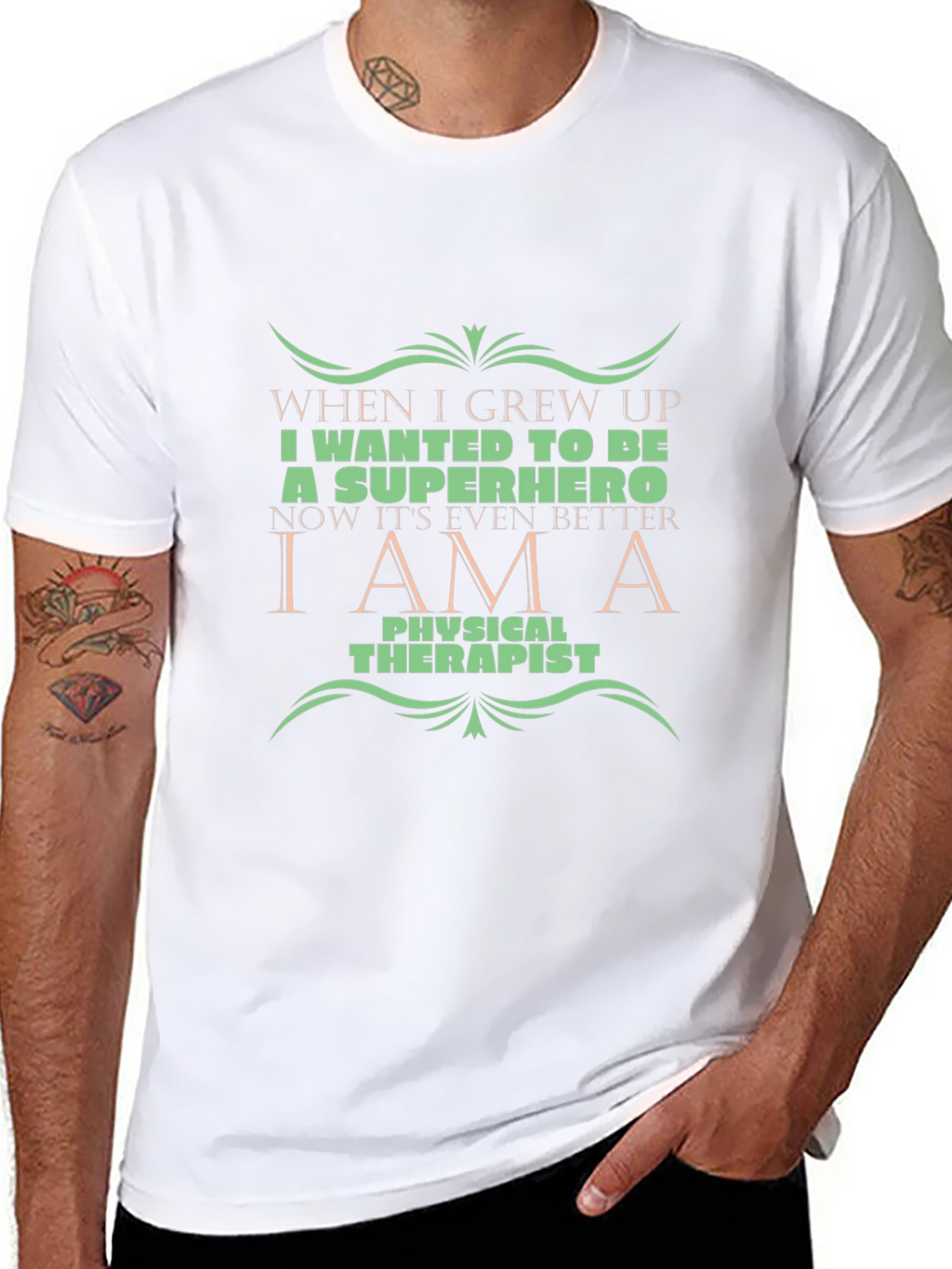 Physical Therapist Superhero T-Shirt