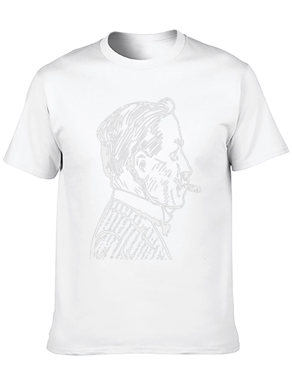 Classic Man Cigar T-Shirt - Black