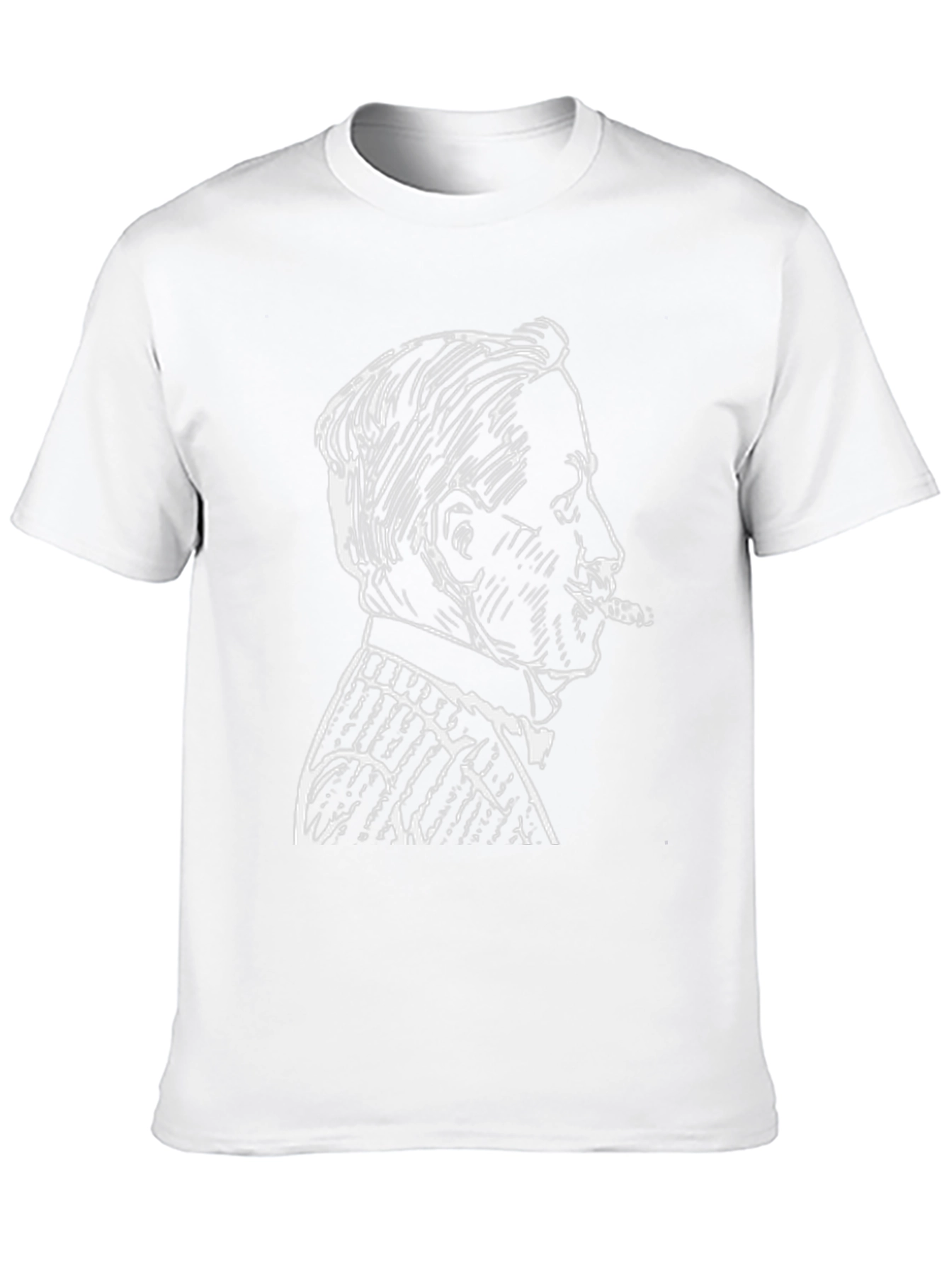 Classic Man Cigar T-Shirt - Black