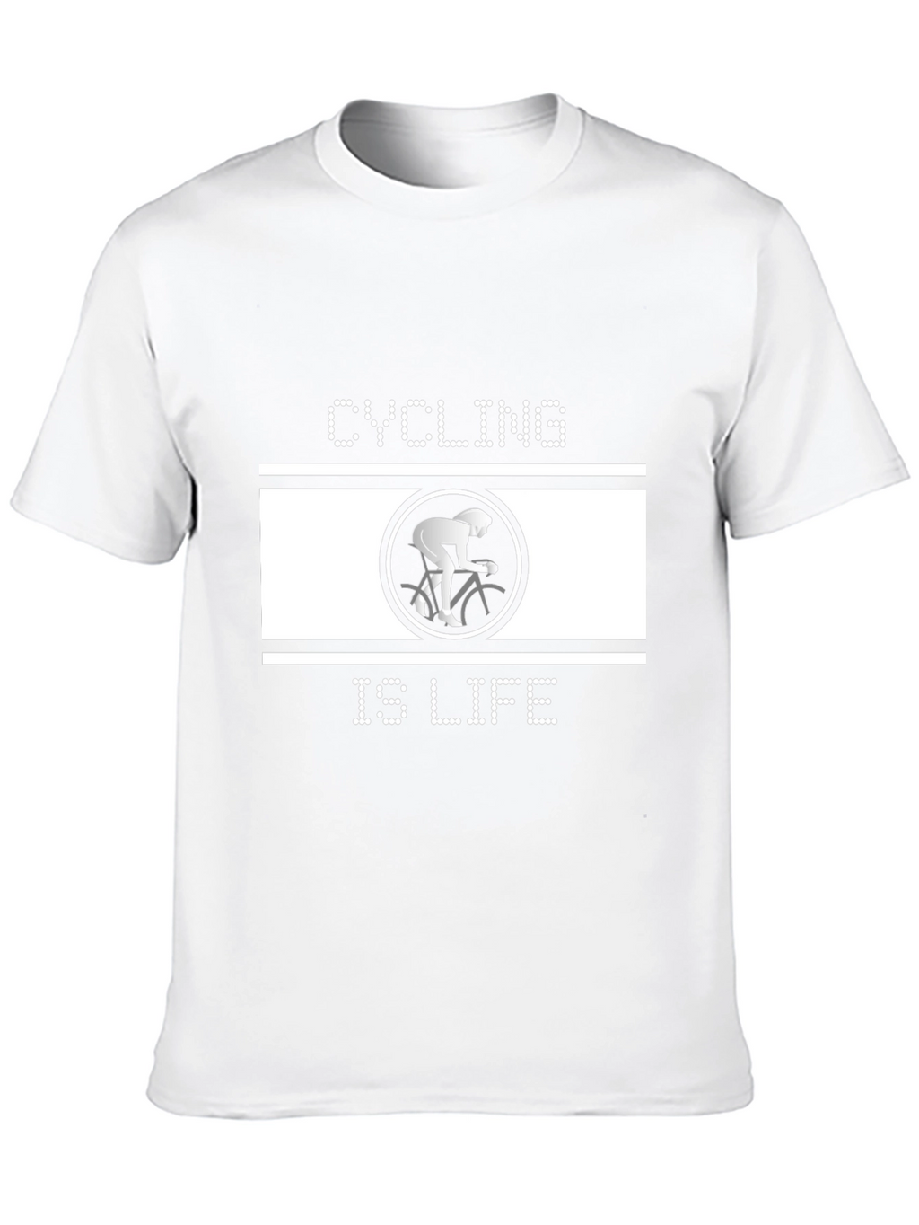 Cycling is Life Black T-Shirt
