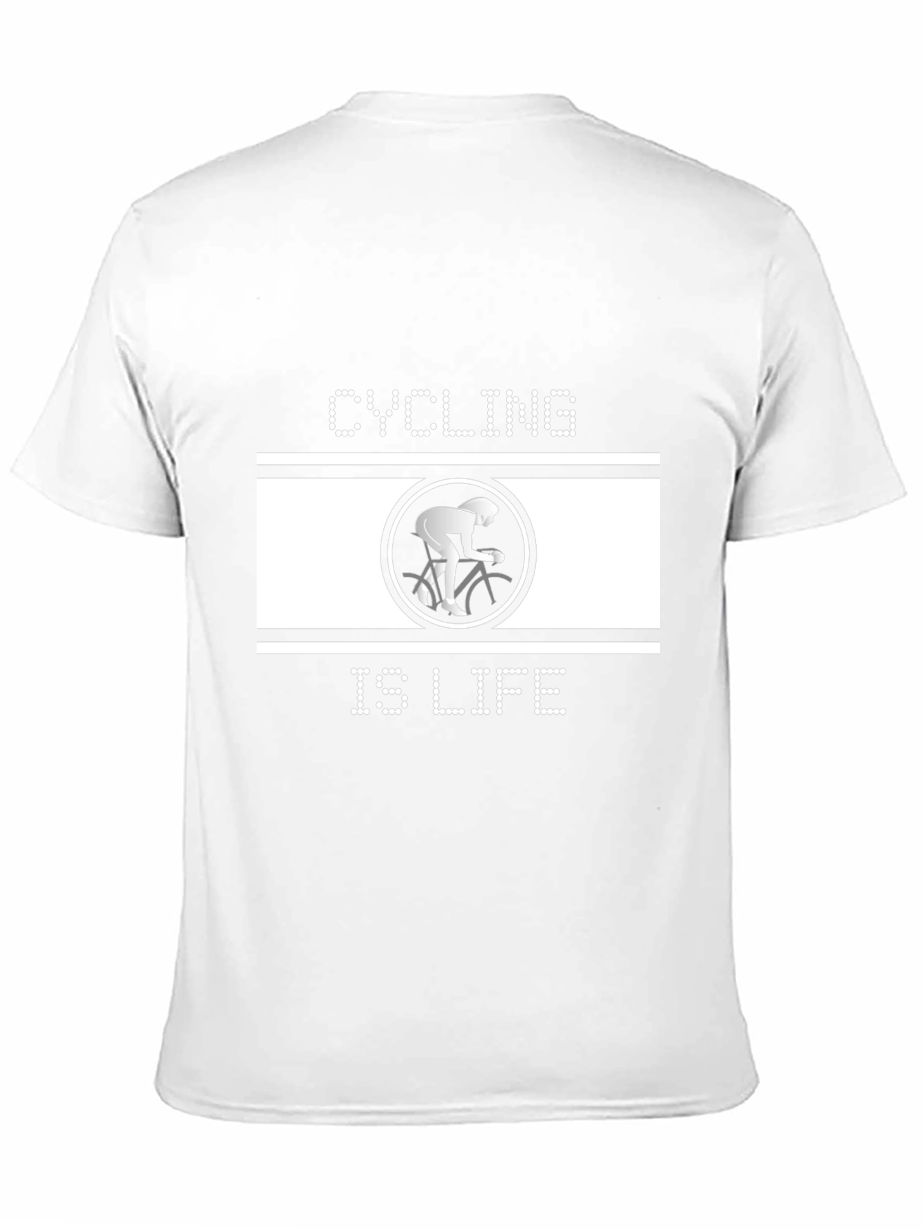 Cycling is Life Black T-Shirt