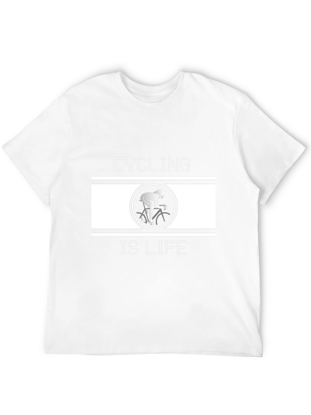 Cycling is Life Black T-Shirt