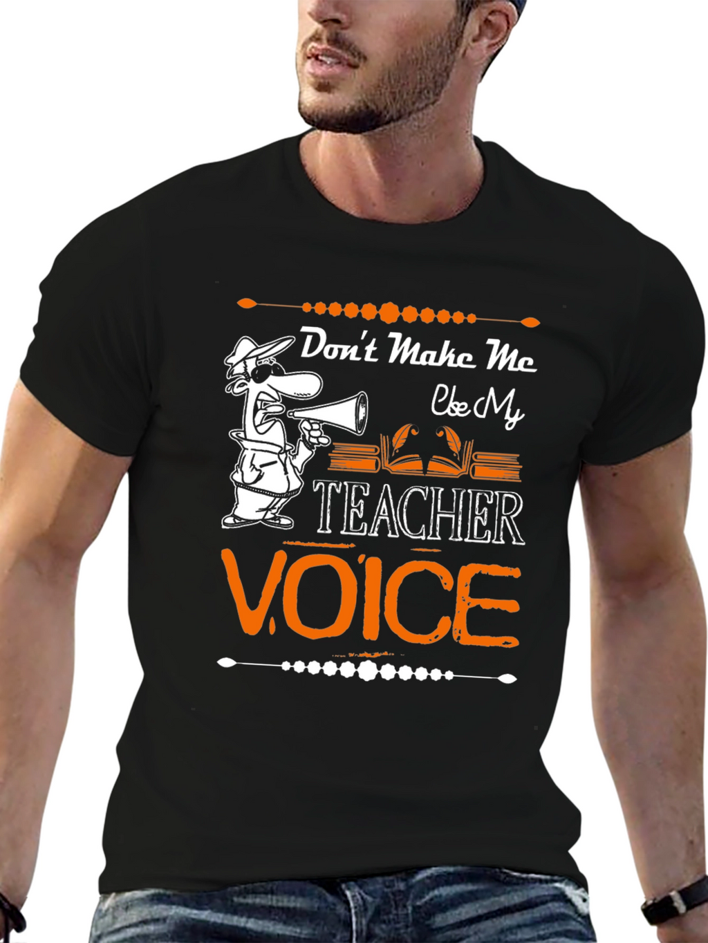 Teacher Voice T-Shirt Funny Teaching Apparel